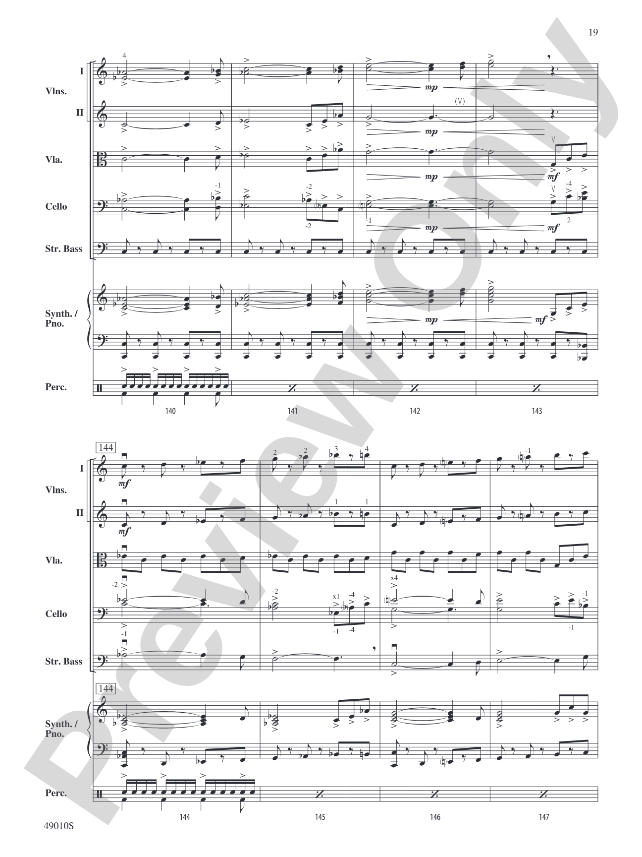 Themyscira: String Orchestra Conductor Score & Parts