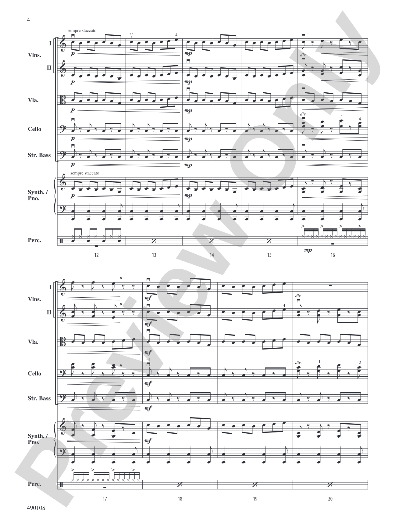 Themyscira: String Orchestra Conductor Score & Parts
