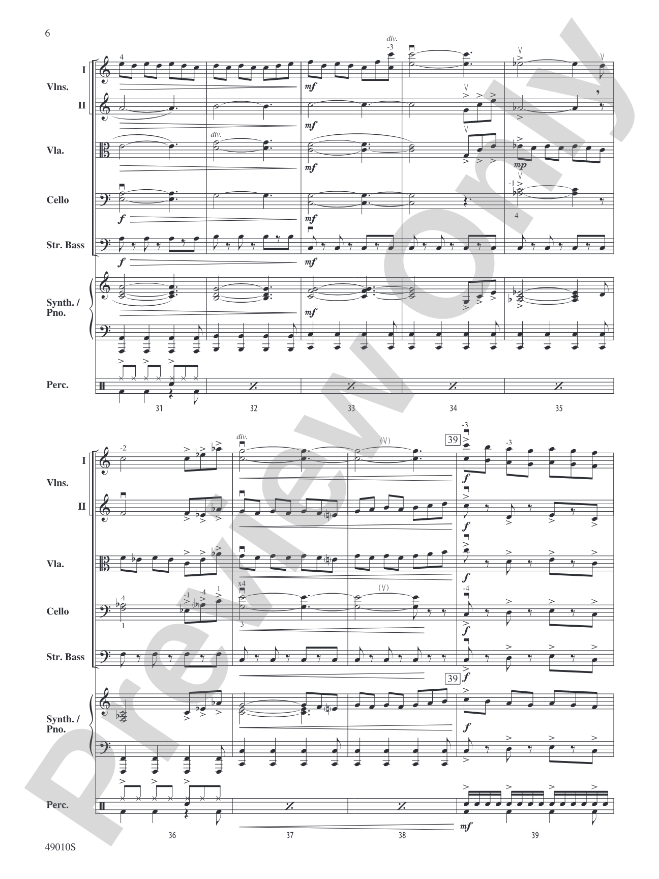 Themyscira: String Orchestra Conductor Score & Parts