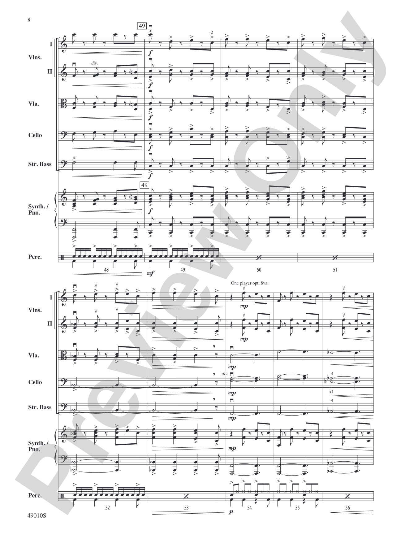 Themyscira: String Orchestra Conductor Score & Parts