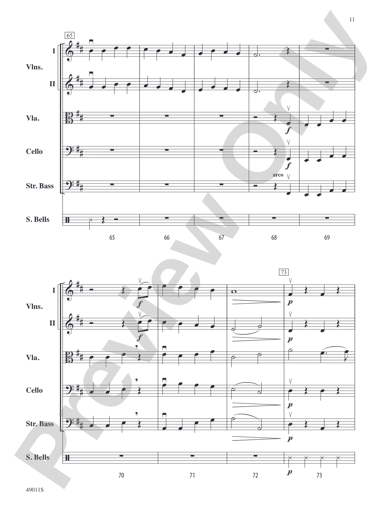 Holiday String-Along: String Orchestra Conductor Score & Parts