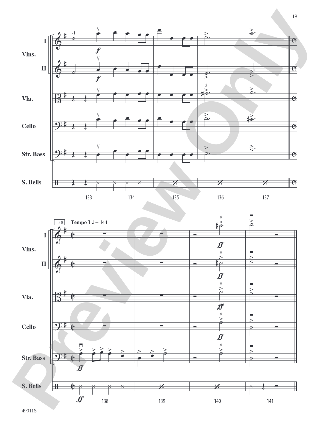 Holiday String-Along: String Orchestra Conductor Score & Parts