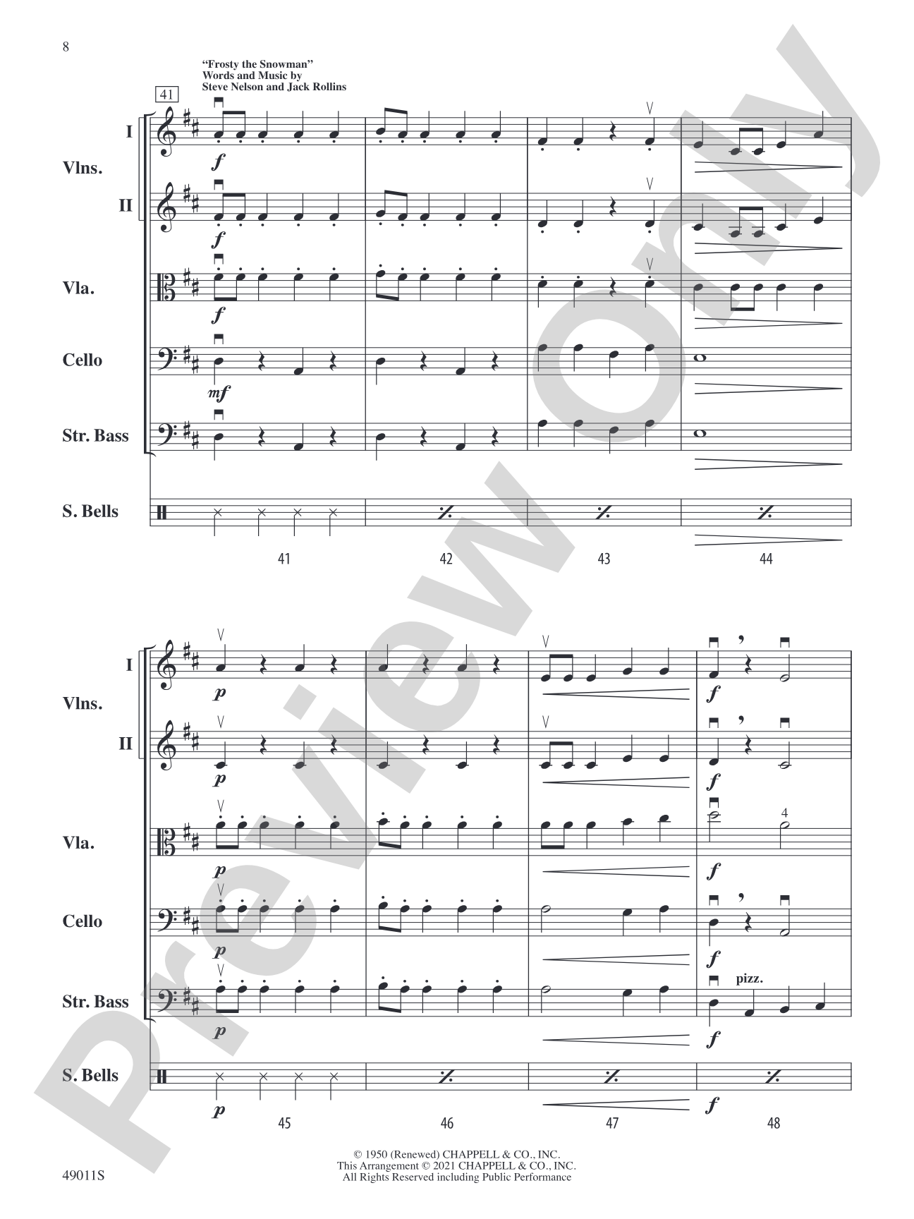 Holiday String-Along: String Orchestra Conductor Score & Parts