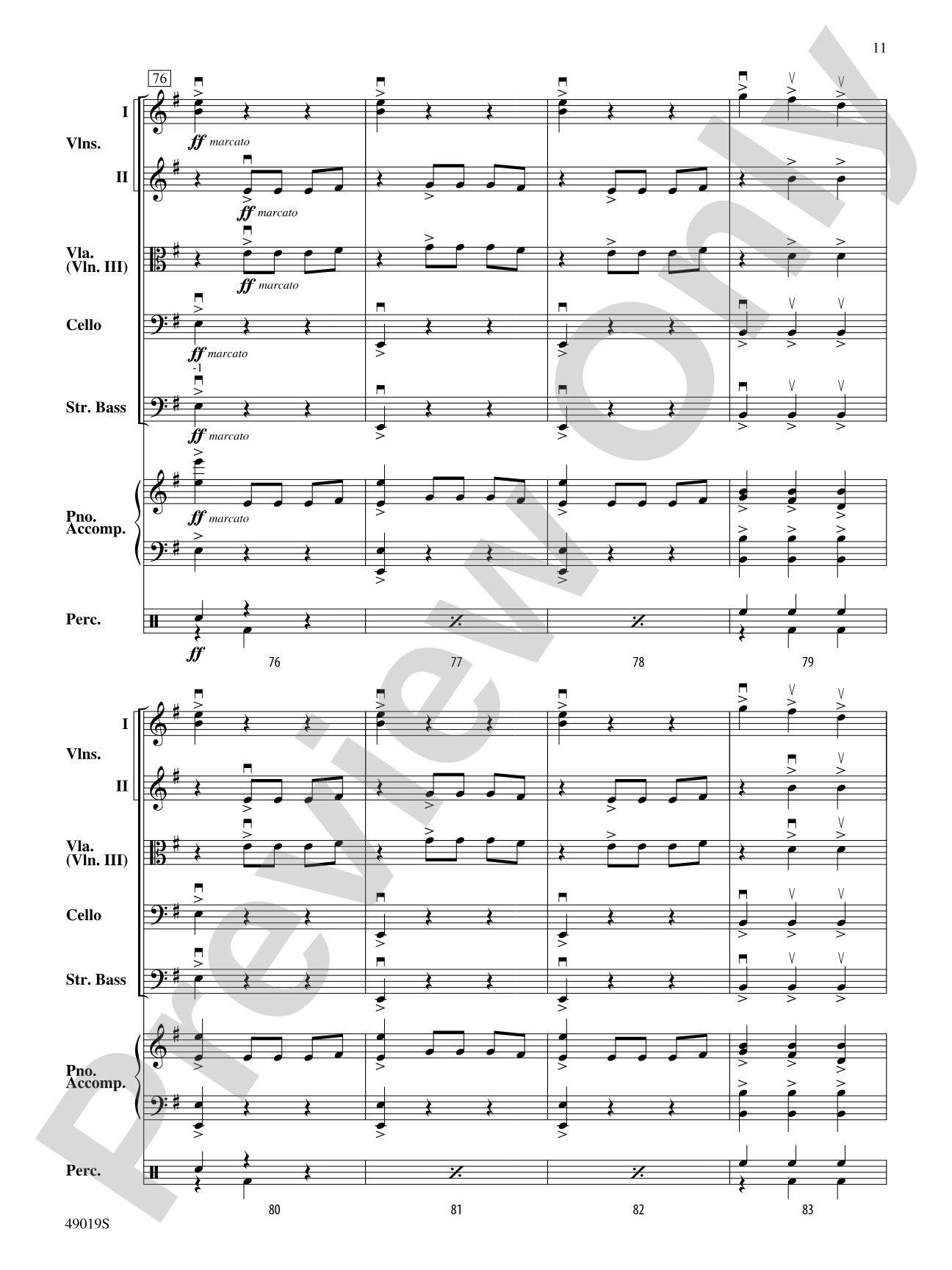 Camelot Quest: Flexible String Ensemble Conductor Score & Parts