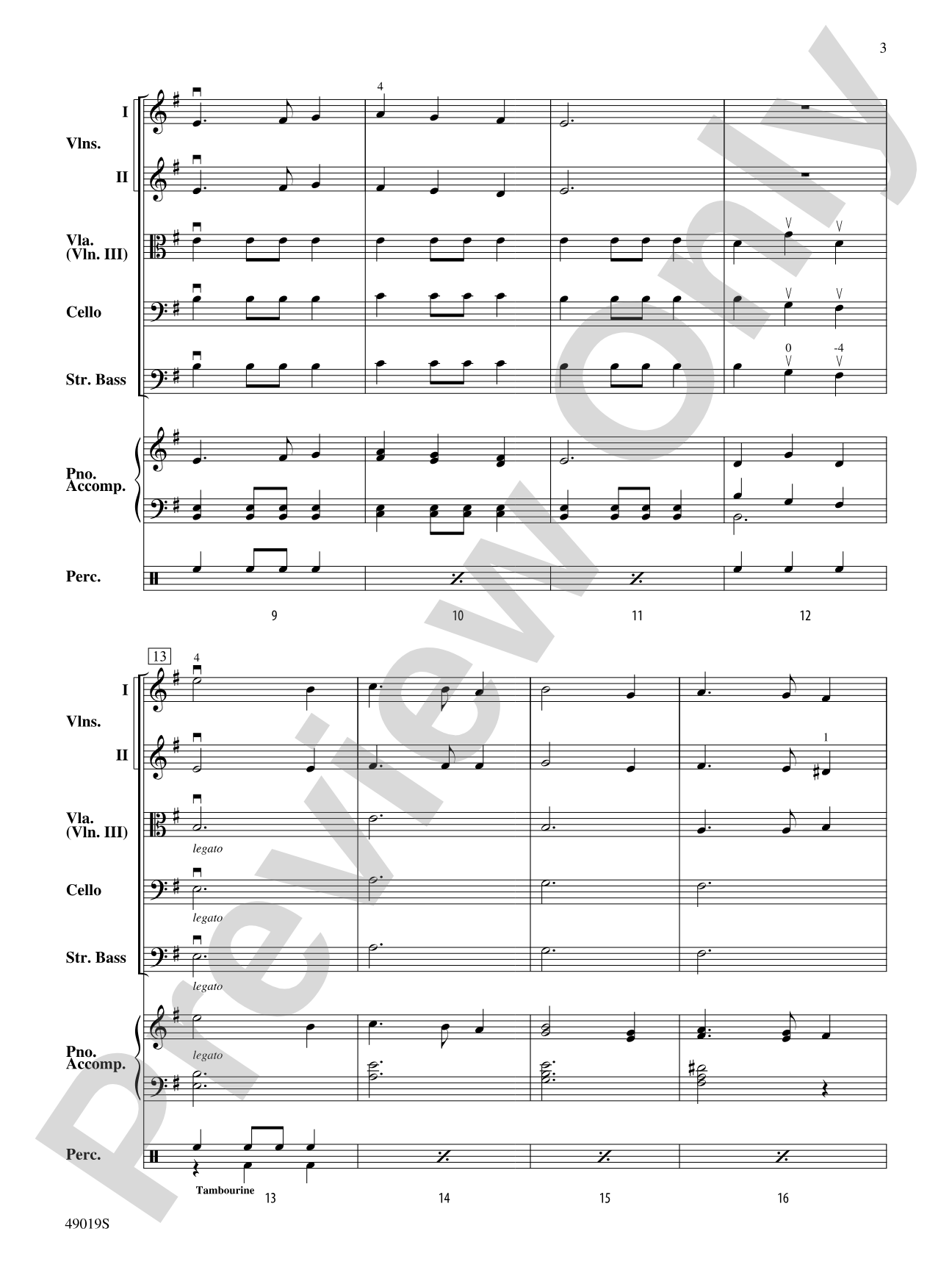 Camelot Quest: Flexible String Ensemble Conductor Score & Parts