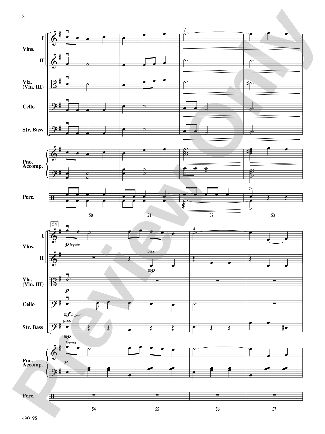 Camelot Quest: Flexible String Ensemble Conductor Score & Parts