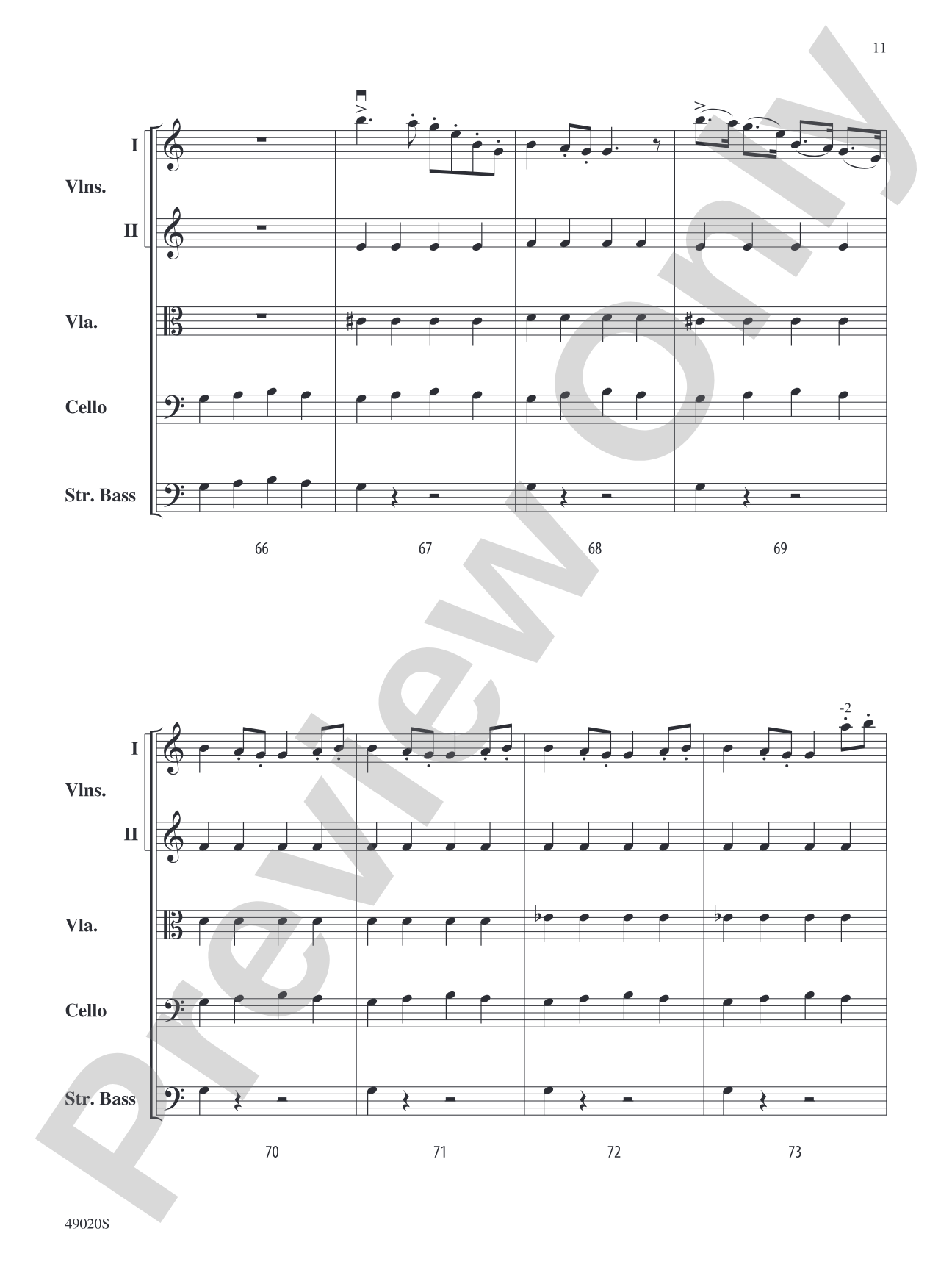 March of the Little Lead Soldiers: String Orchestra Conductor Score & Parts