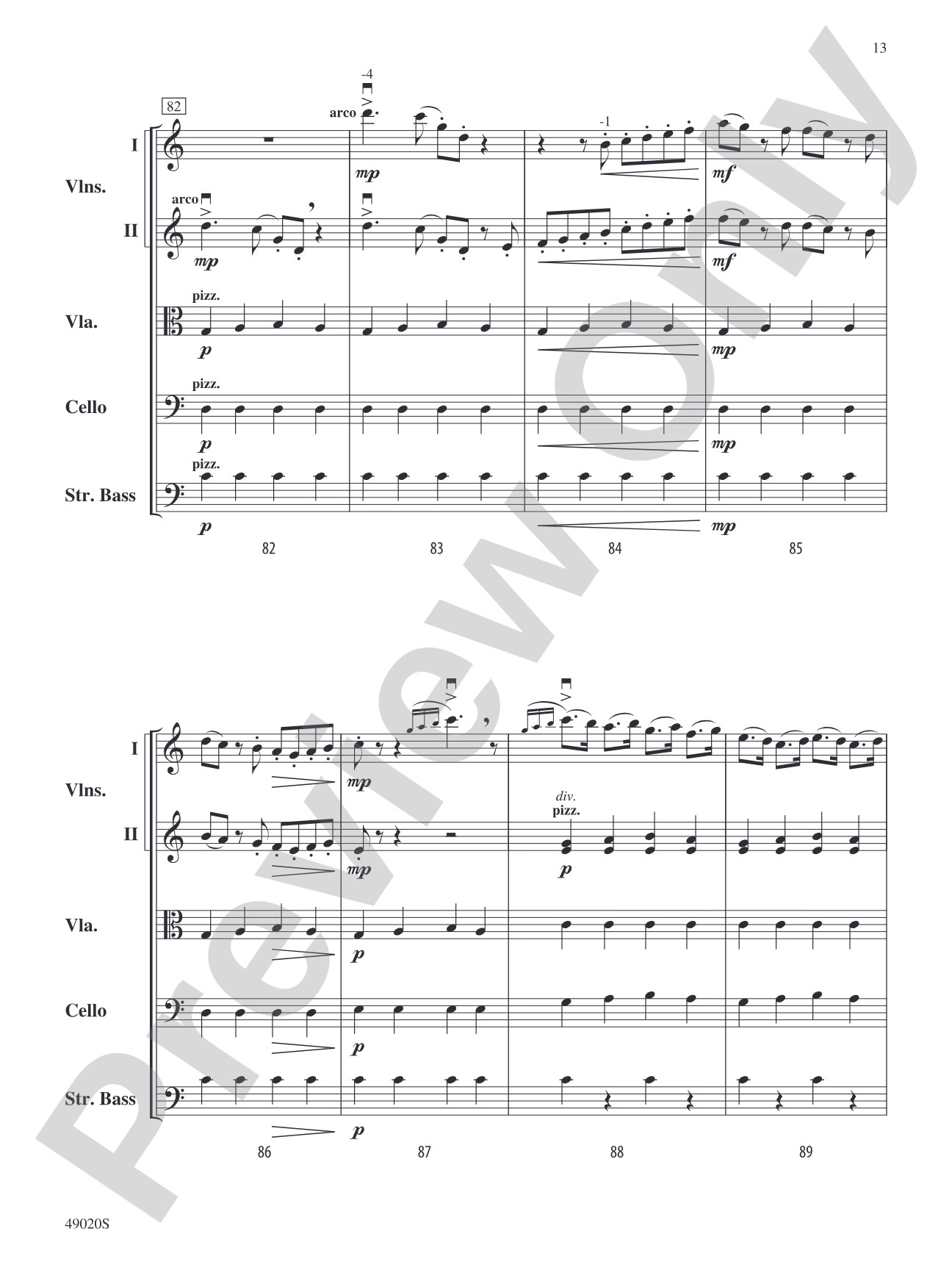 March of the Little Lead Soldiers: String Orchestra Conductor Score & Parts
