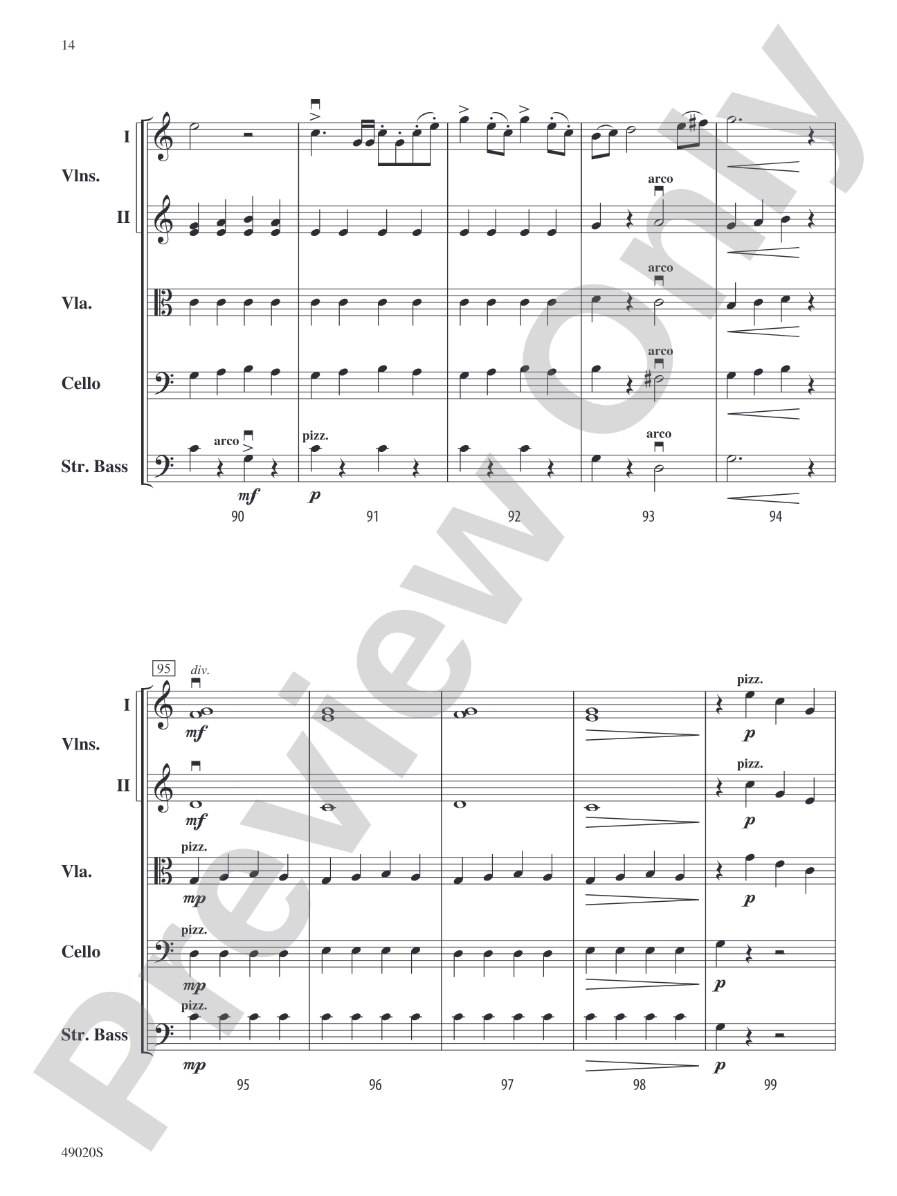 March of the Little Lead Soldiers: String Orchestra Conductor Score & Parts
