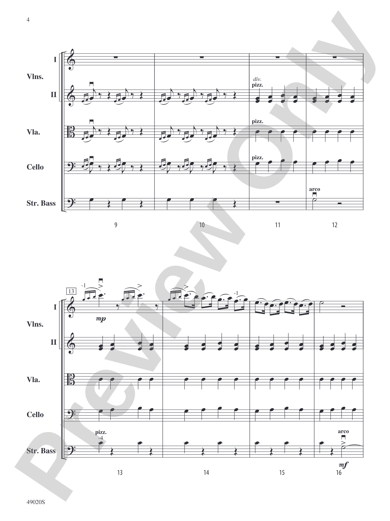 March of the Little Lead Soldiers: String Orchestra Conductor Score & Parts