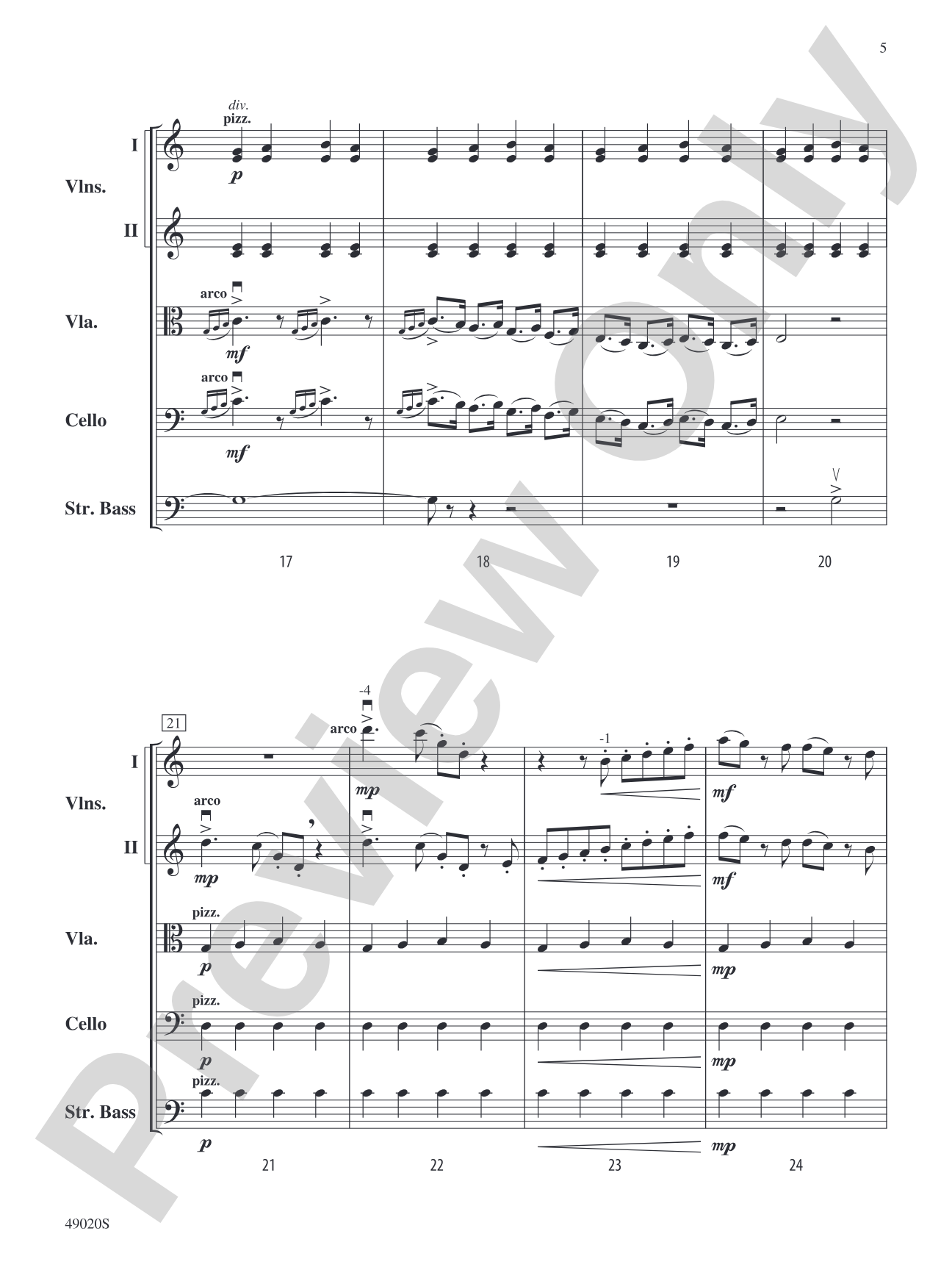 March of the Little Lead Soldiers: String Orchestra Conductor Score & Parts