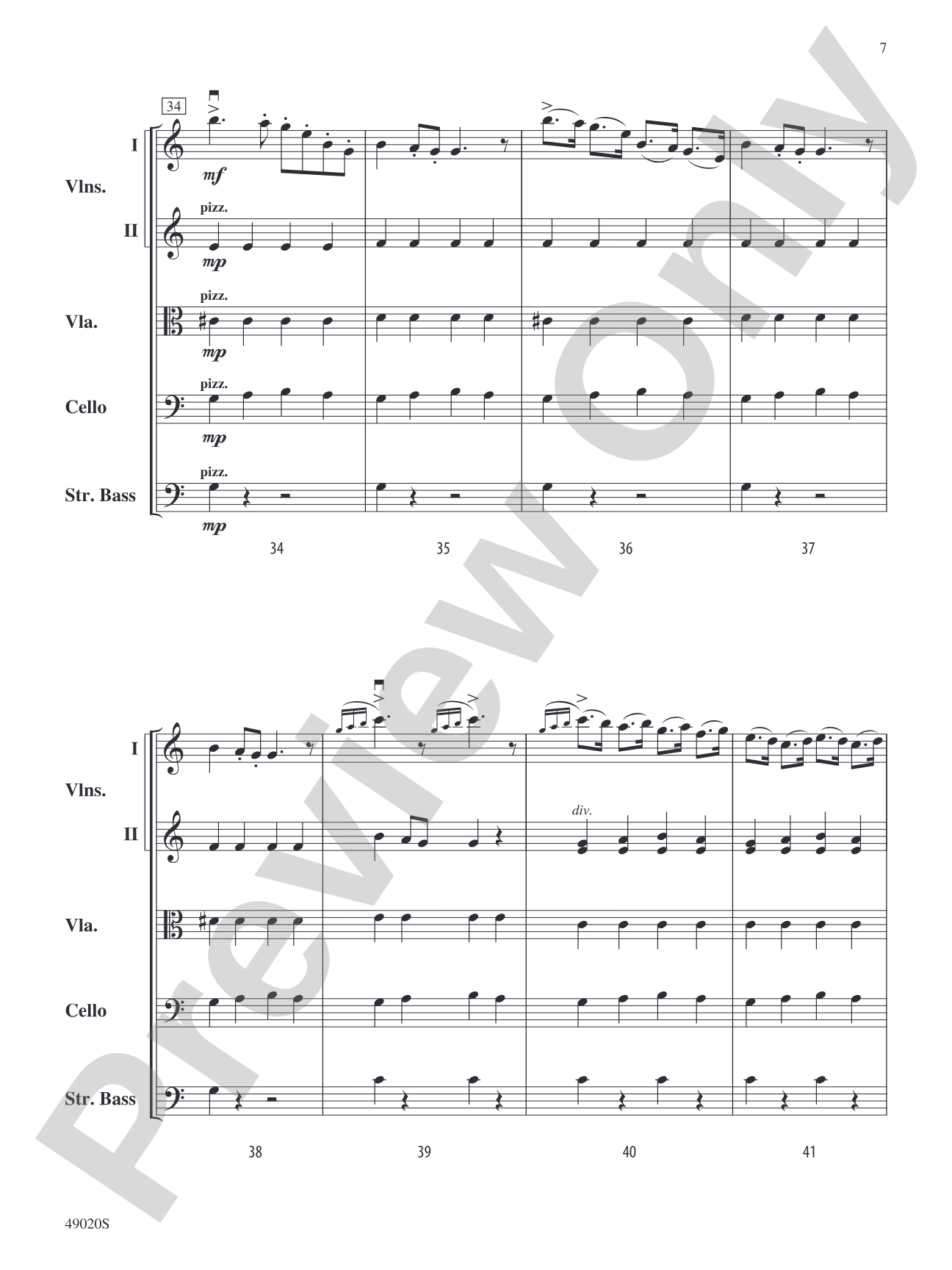 March of the Little Lead Soldiers: String Orchestra Conductor Score & Parts