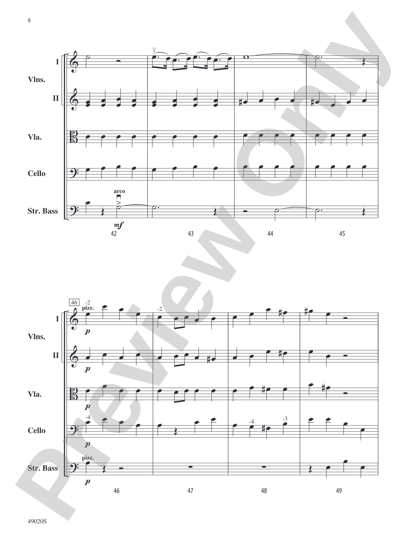 March of the Little Lead Soldiers: String Orchestra Conductor Score & Parts