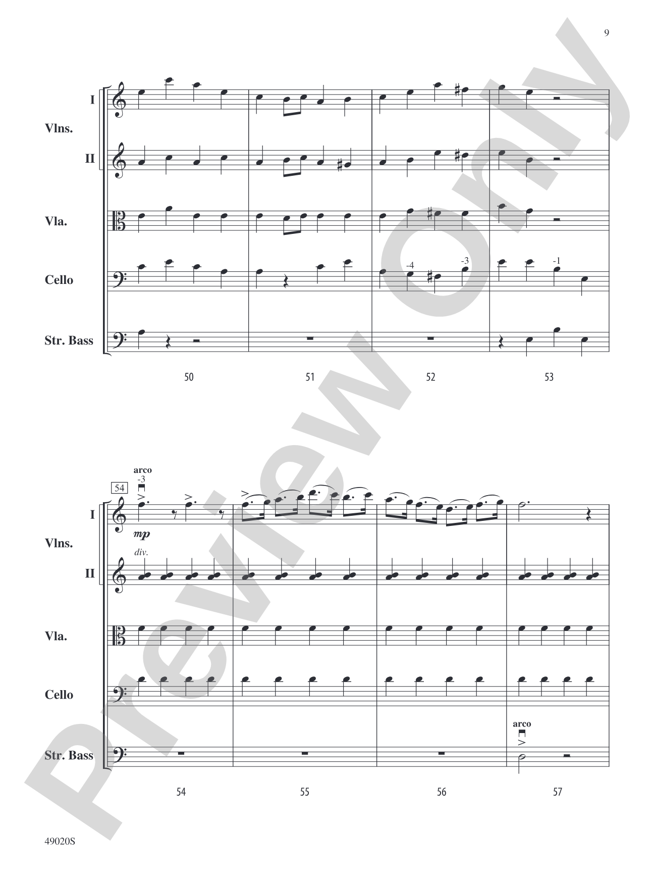 March of the Little Lead Soldiers: String Orchestra Conductor Score & Parts