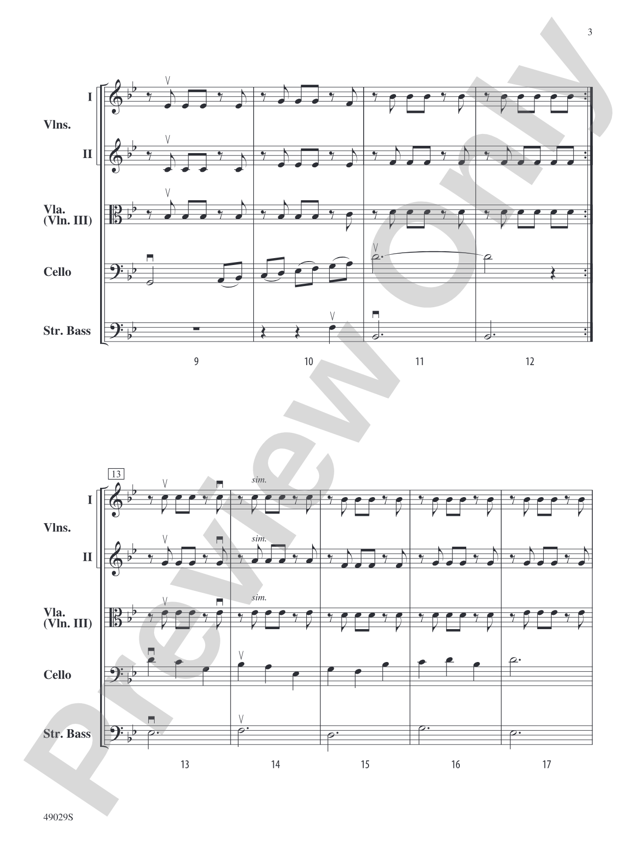 Everyone's Guide to the String Orchestra: String Orchestra Conductor Score & Parts