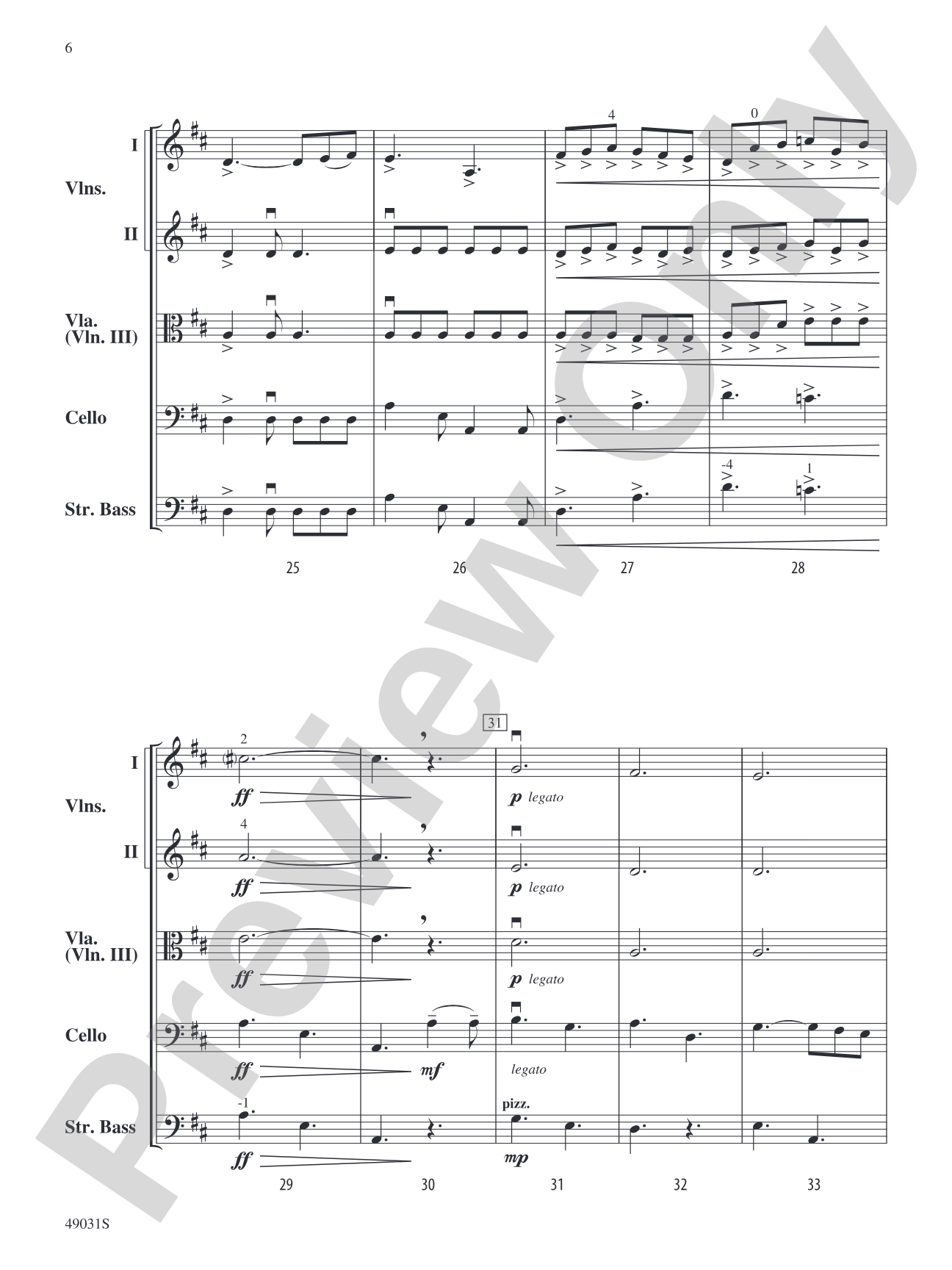 Into the Stars: String Orchestra Conductor Score & Parts