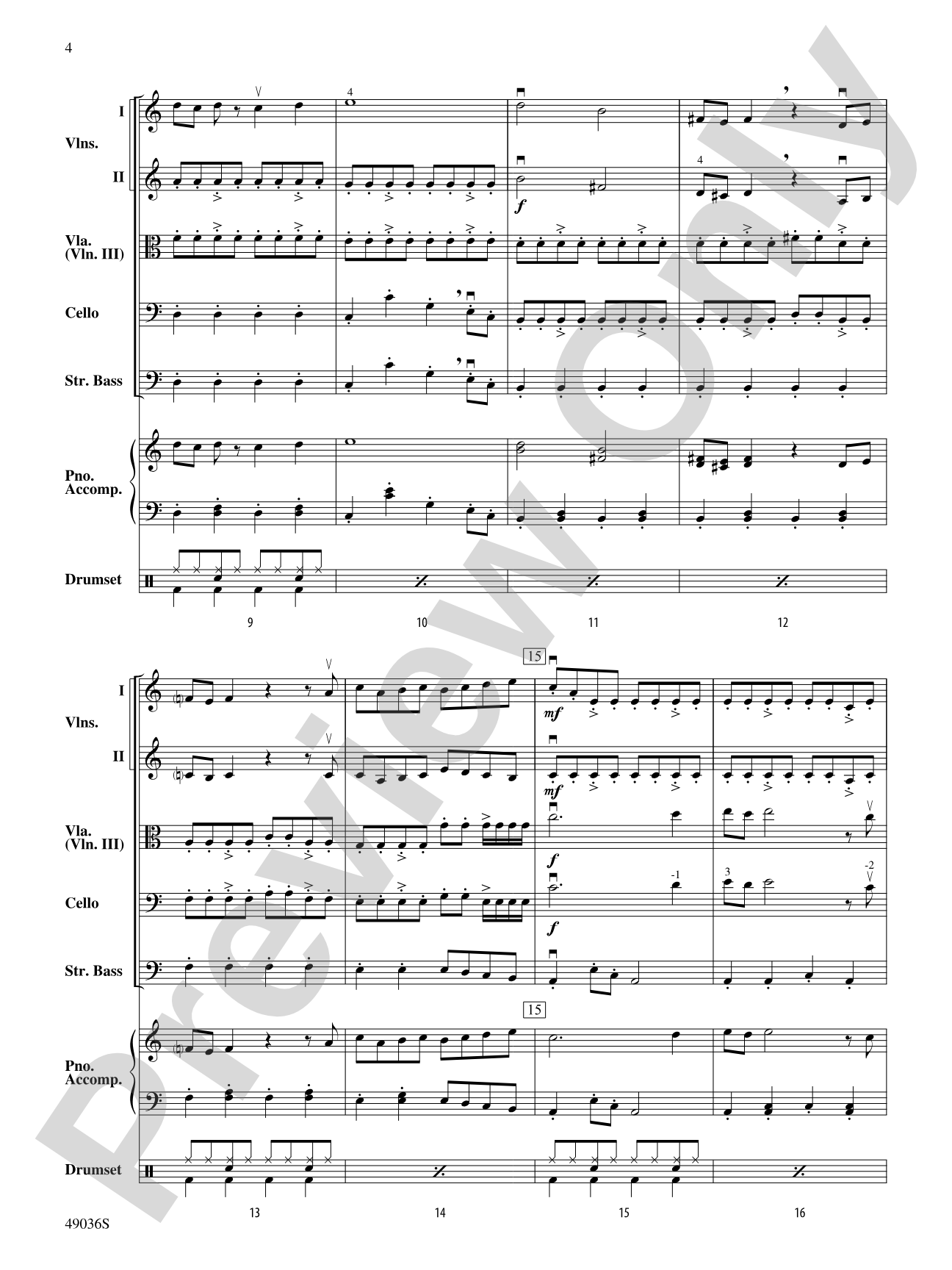 Fight the Resistance!: String Orchestra Conductor Score & Parts