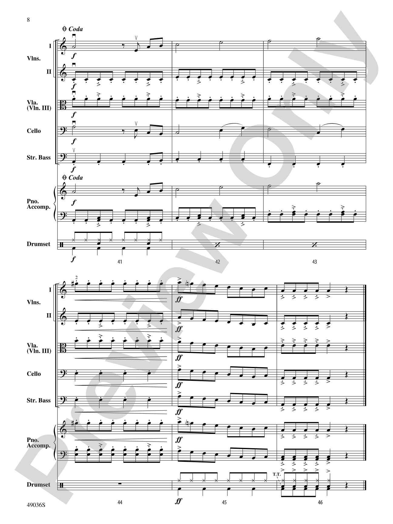 Fight the Resistance!: String Orchestra Conductor Score & Parts
