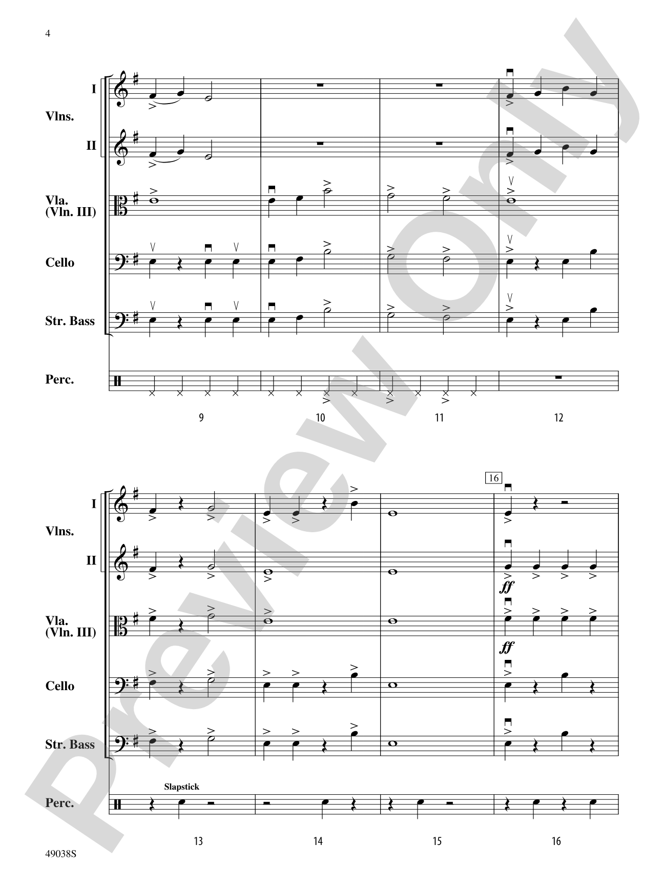 The 31st Day of Oktober: String Orchestra Conductor Score & Parts