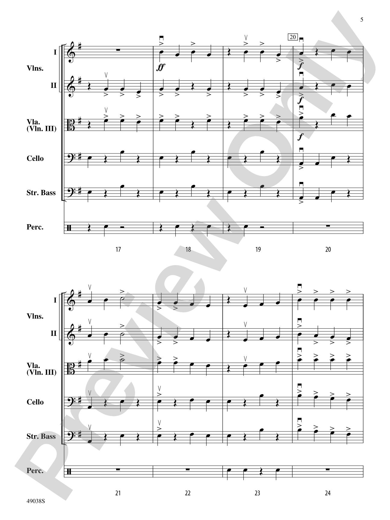 The 31st Day of Oktober: String Orchestra Conductor Score & Parts