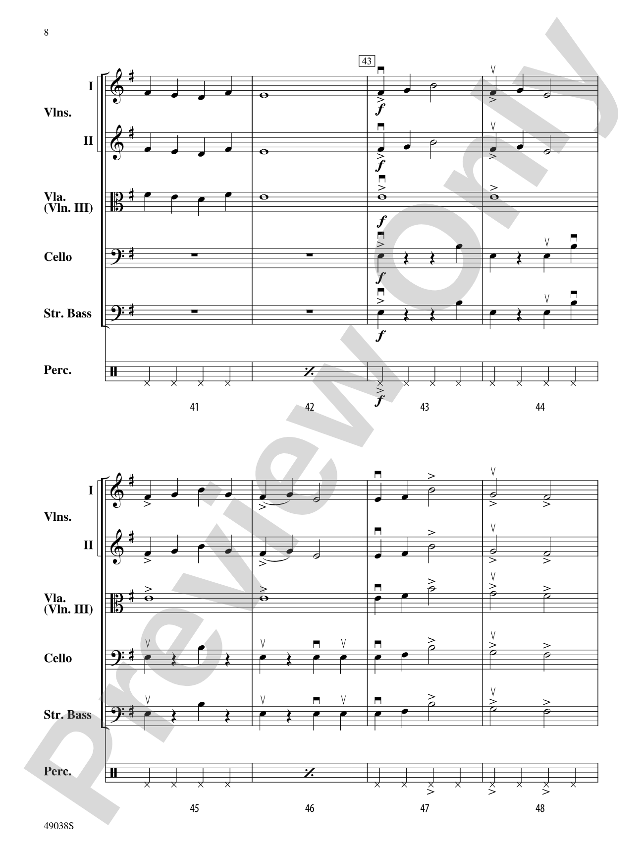 The 31st Day of Oktober: String Orchestra Conductor Score & Parts
