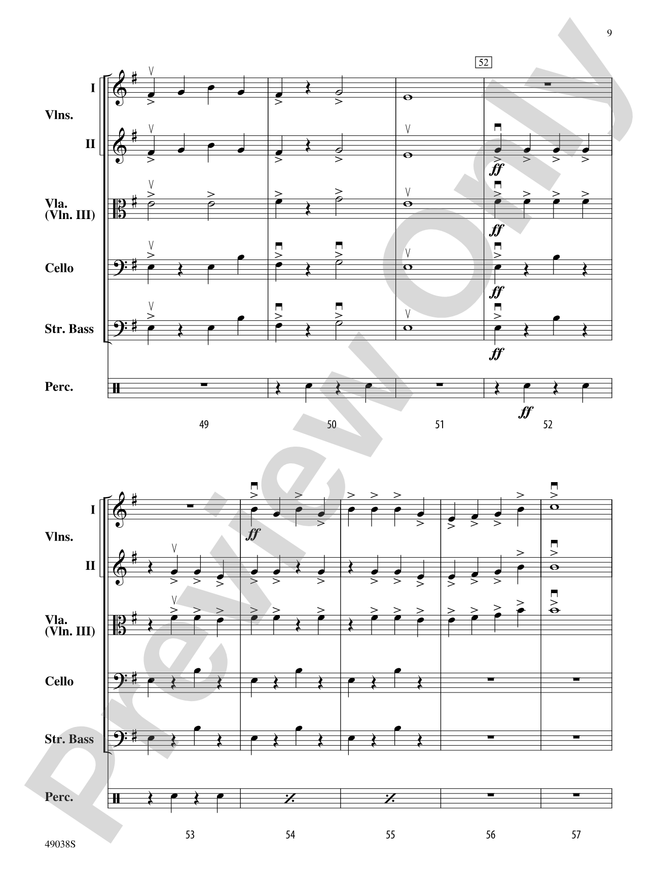 The 31st Day of Oktober: String Orchestra Conductor Score & Parts