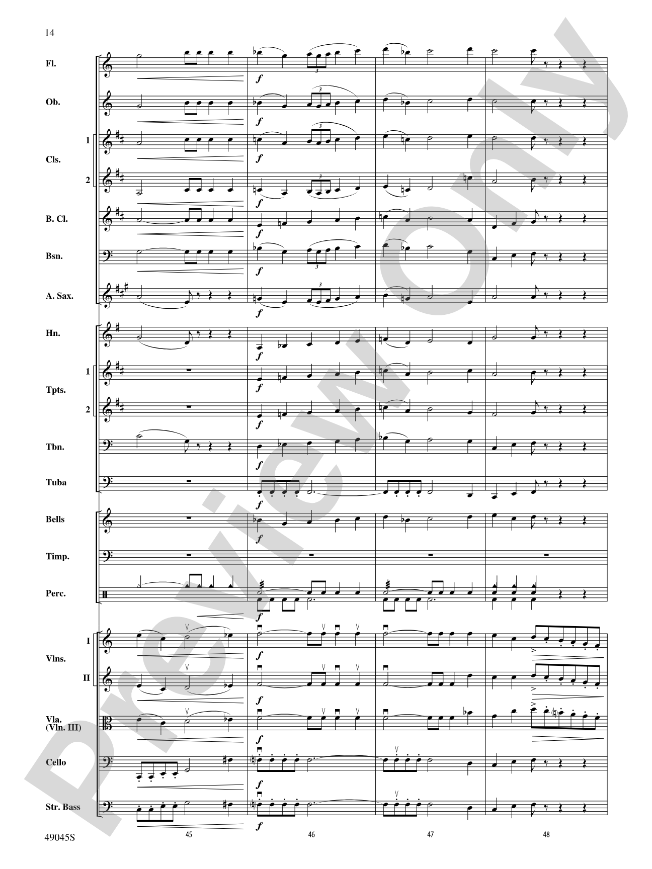 Symphony No. 6: Full Orchestra Conductor Score & Parts