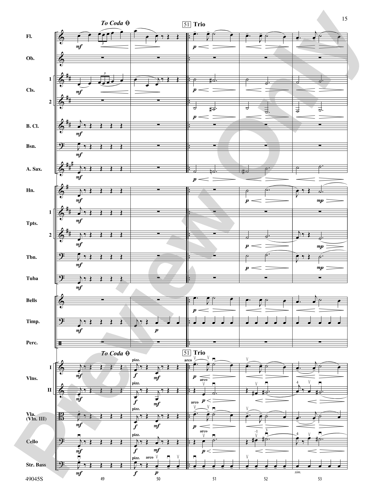 Symphony No. 6: Full Orchestra Conductor Score & Parts