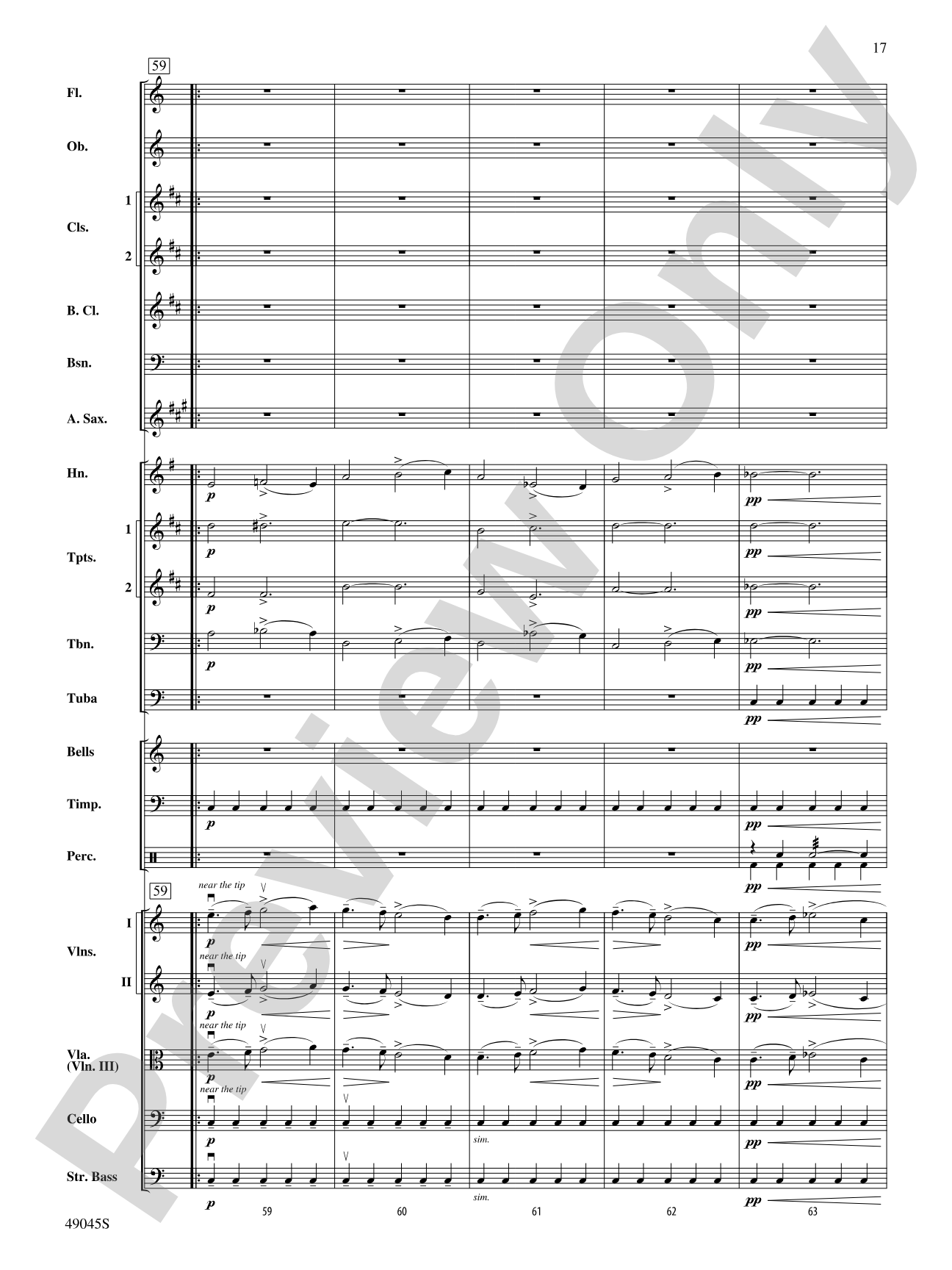 Symphony No. 6: Full Orchestra Conductor Score & Parts