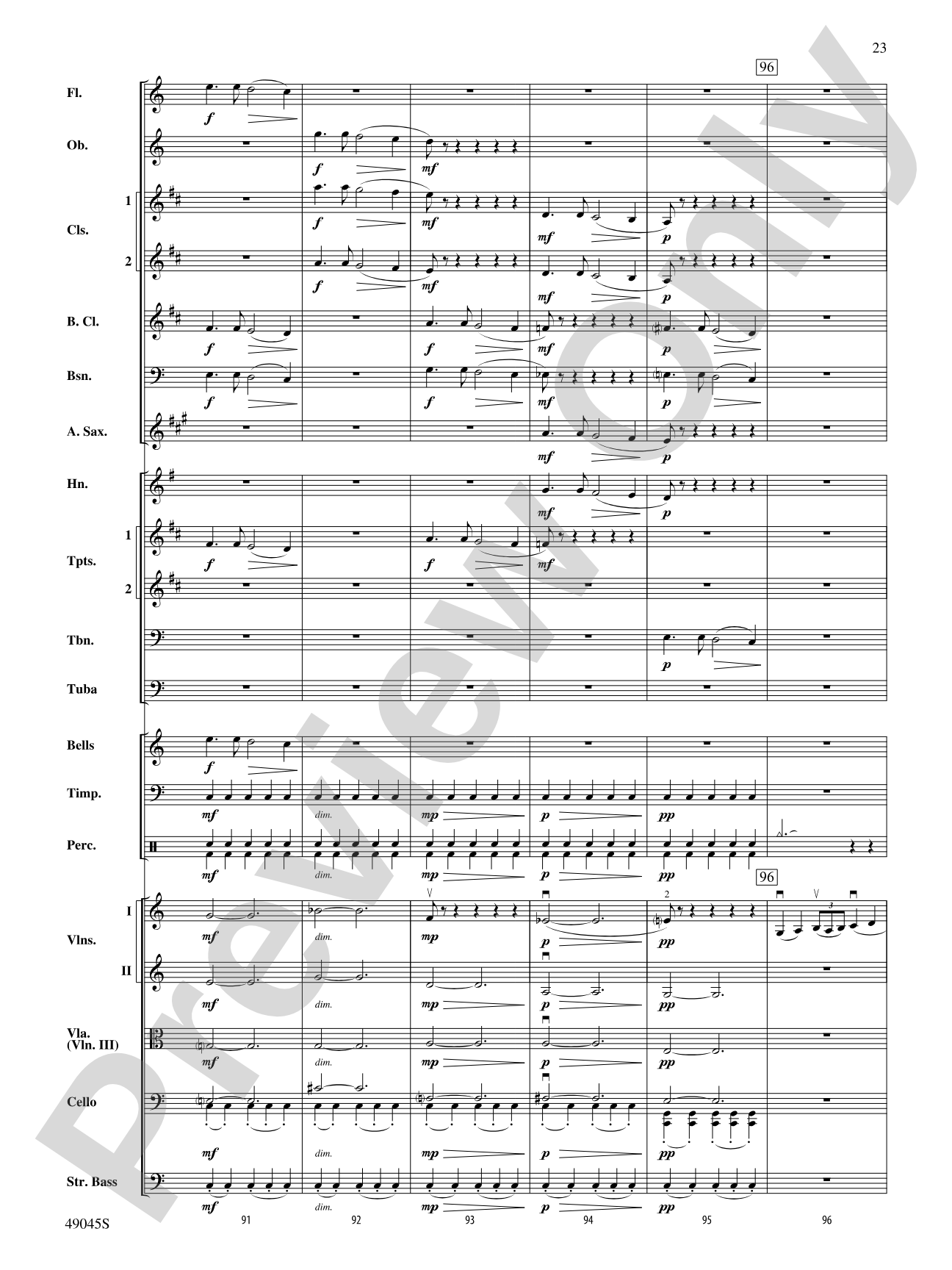 Symphony No. 6: Full Orchestra Conductor Score & Parts
