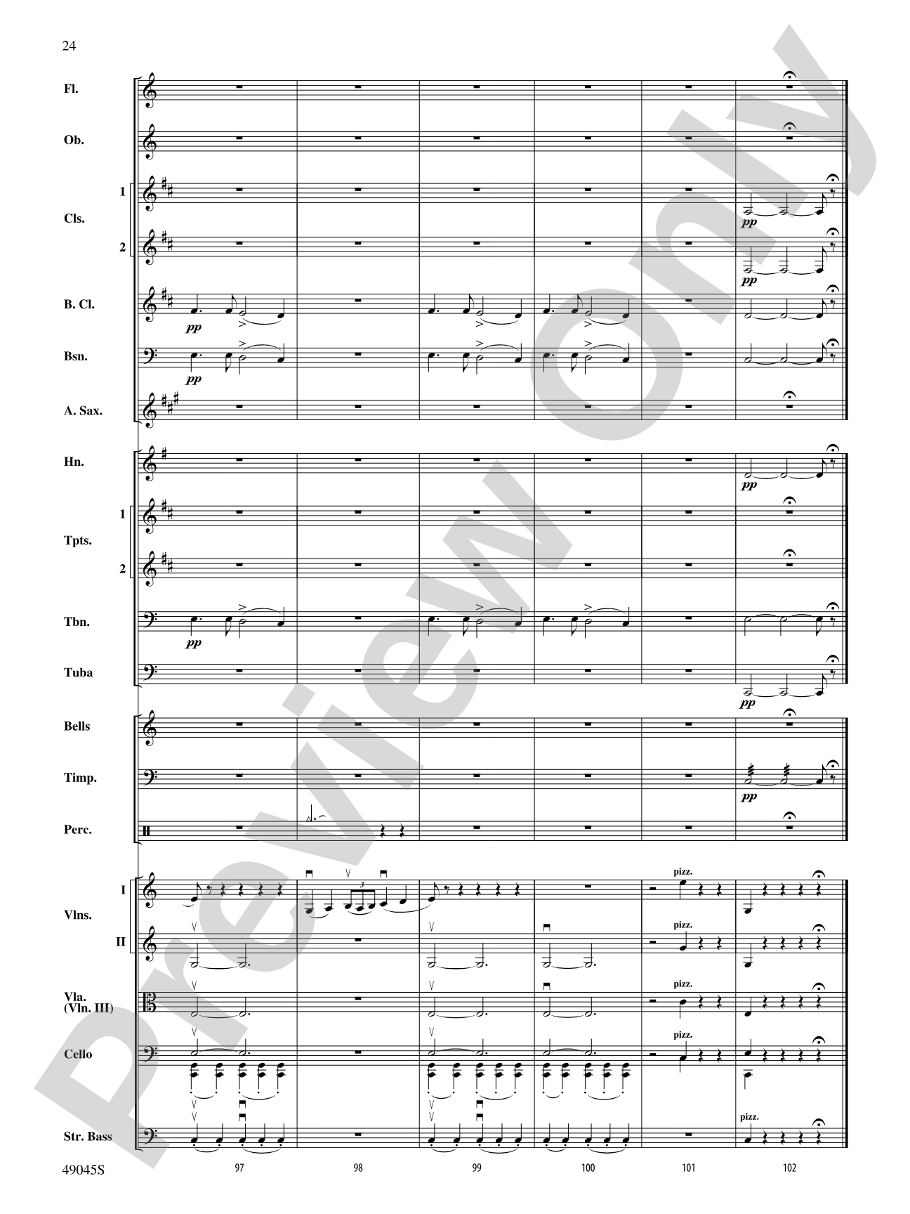 Symphony No. 6: Full Orchestra Conductor Score & Parts