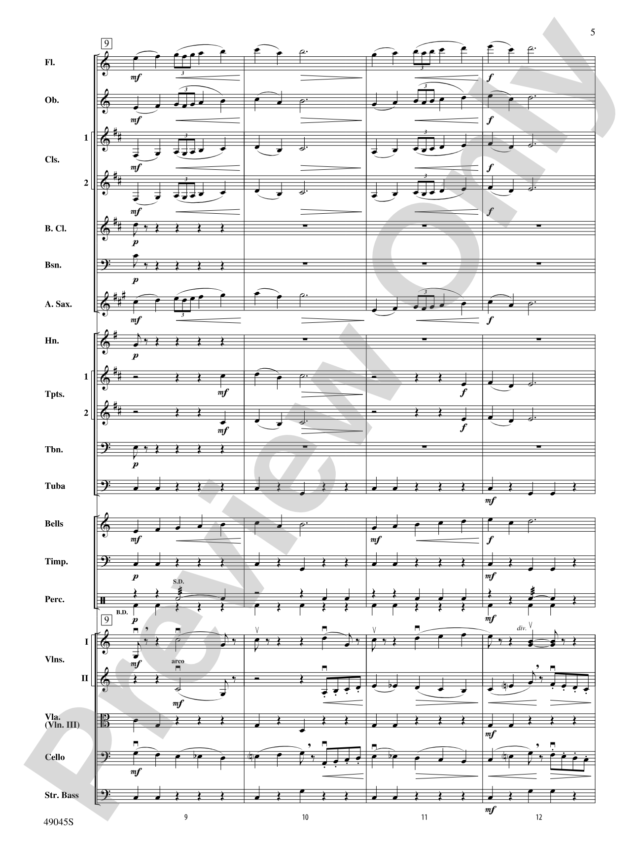Symphony No. 6: Full Orchestra Conductor Score & Parts