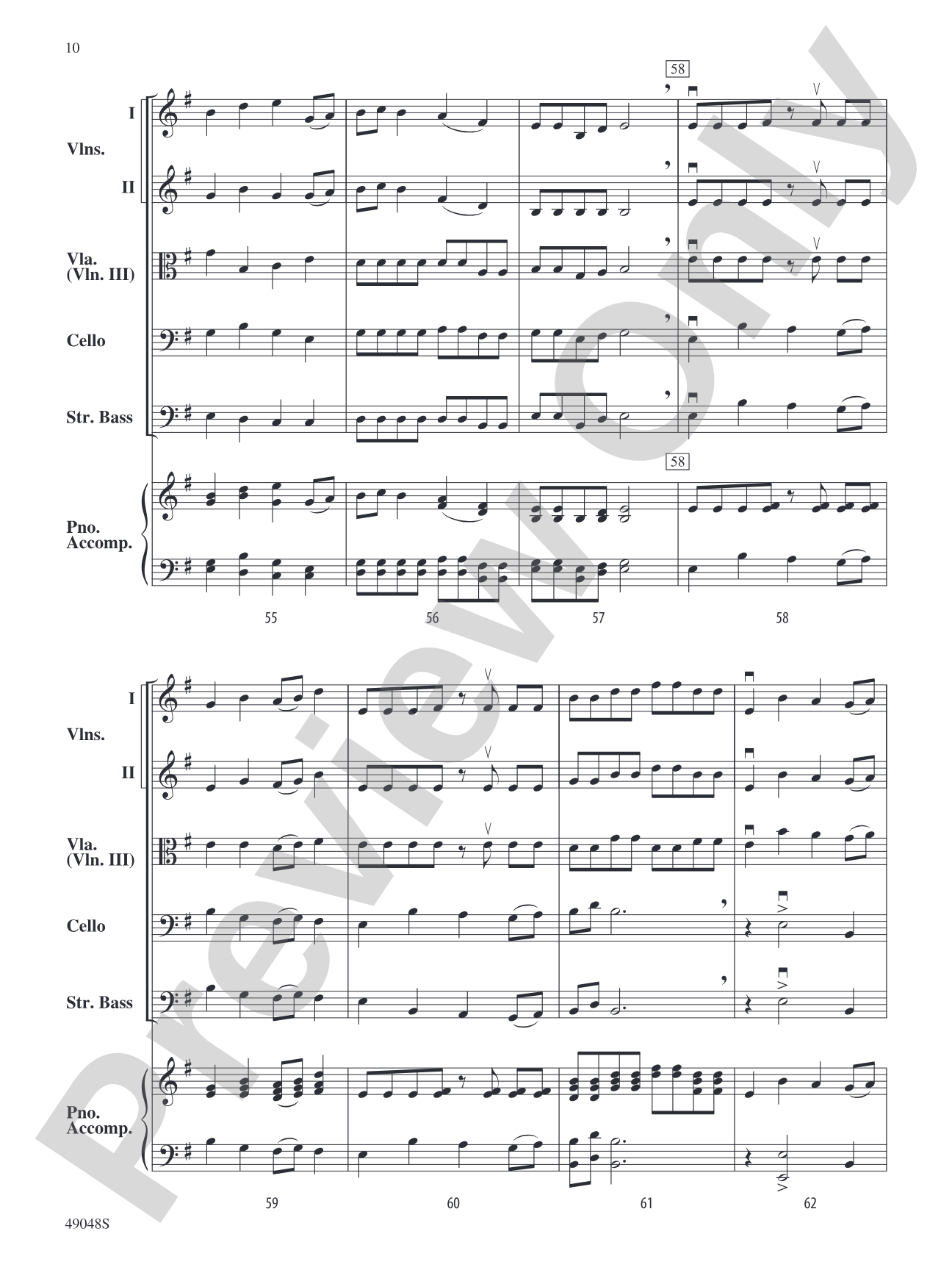 Anaconda: Flexible String Ensemble Conductor Score & Parts