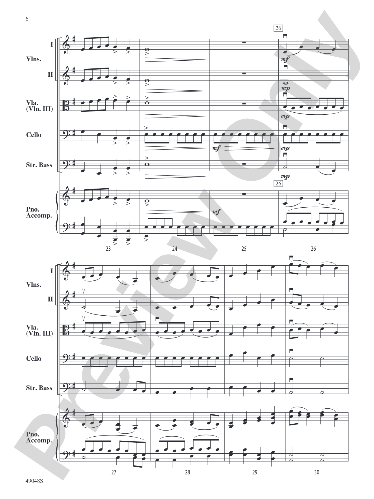 Anaconda: Flexible String Ensemble Conductor Score & Parts