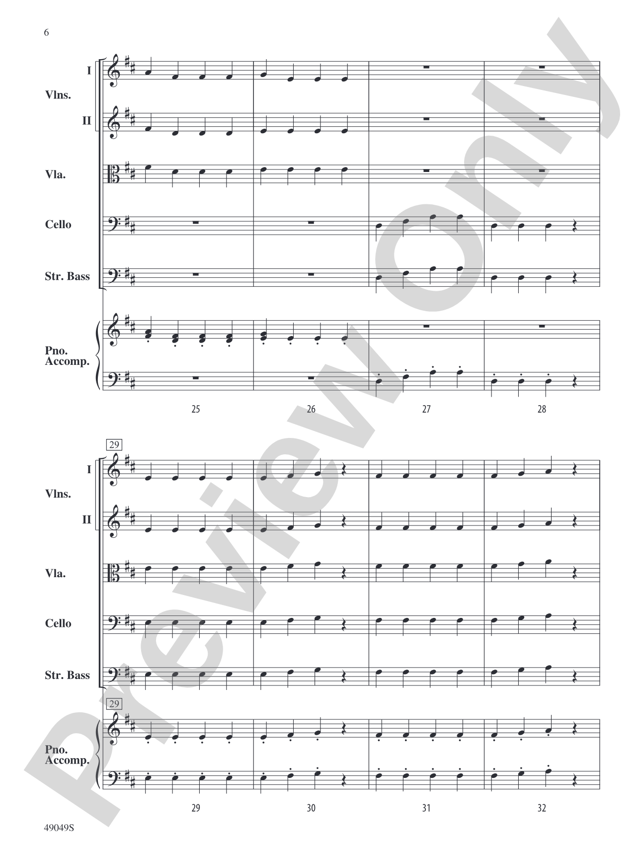 Two German Folk Songs: String Orchestra Conductor Score & Parts