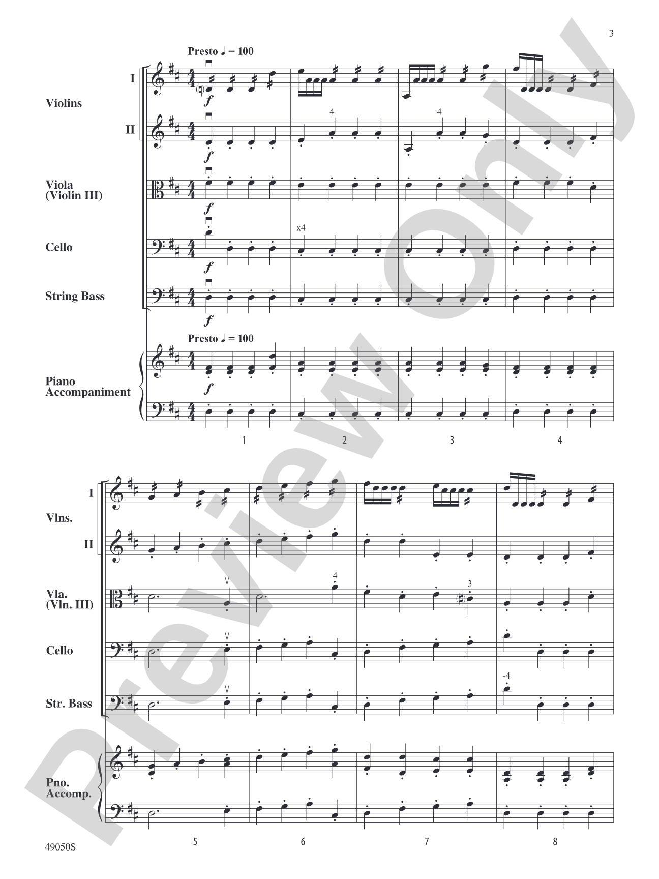 Zoomies, a Virtual Concert: String Orchestra Conductor Score & Parts