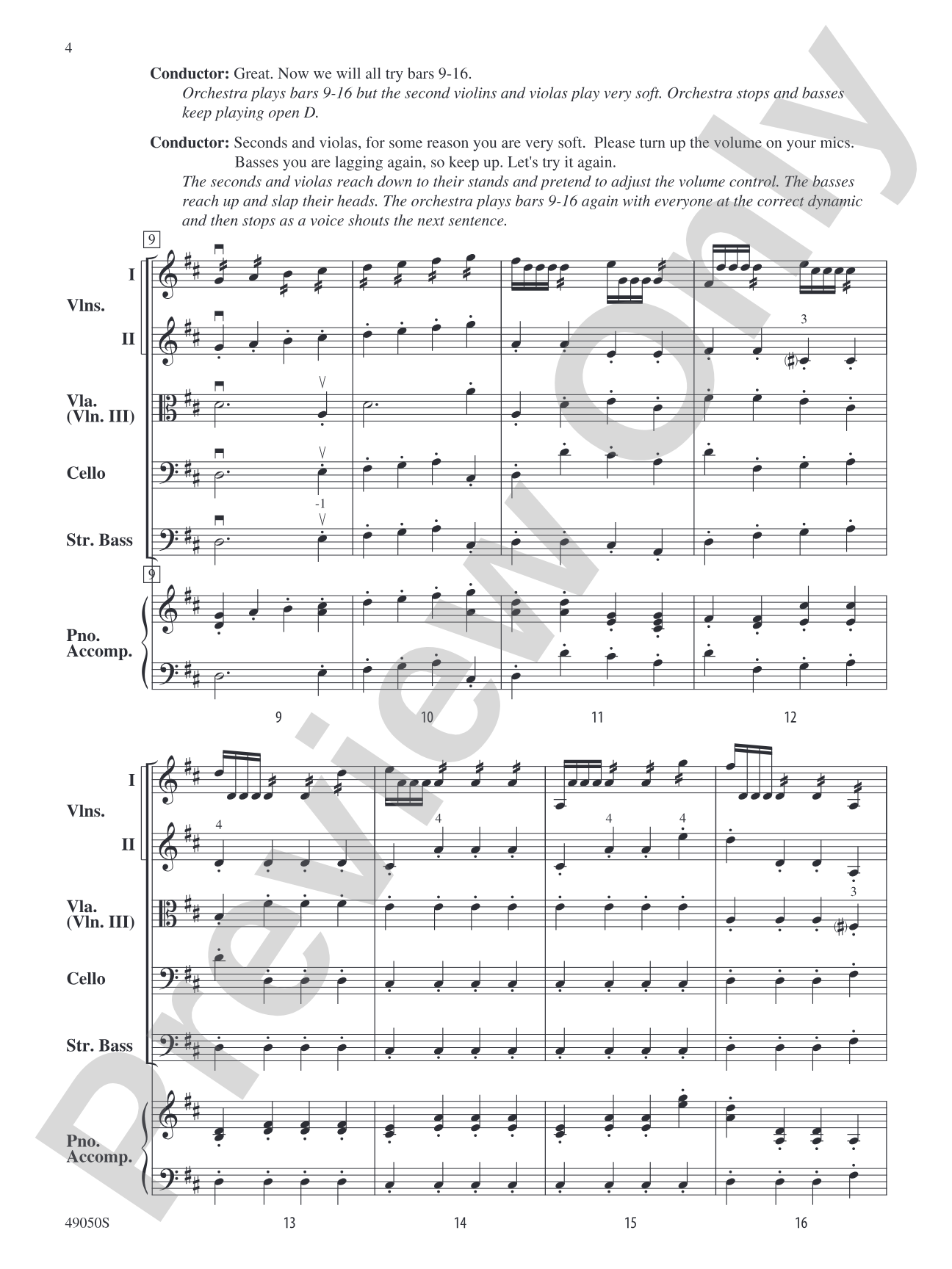Zoomies, a Virtual Concert: String Orchestra Conductor Score & Parts