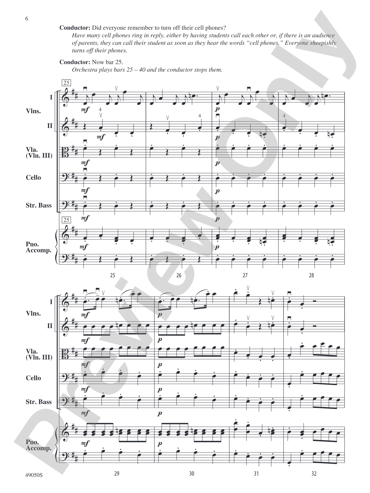Zoomies, a Virtual Concert: String Orchestra Conductor Score & Parts