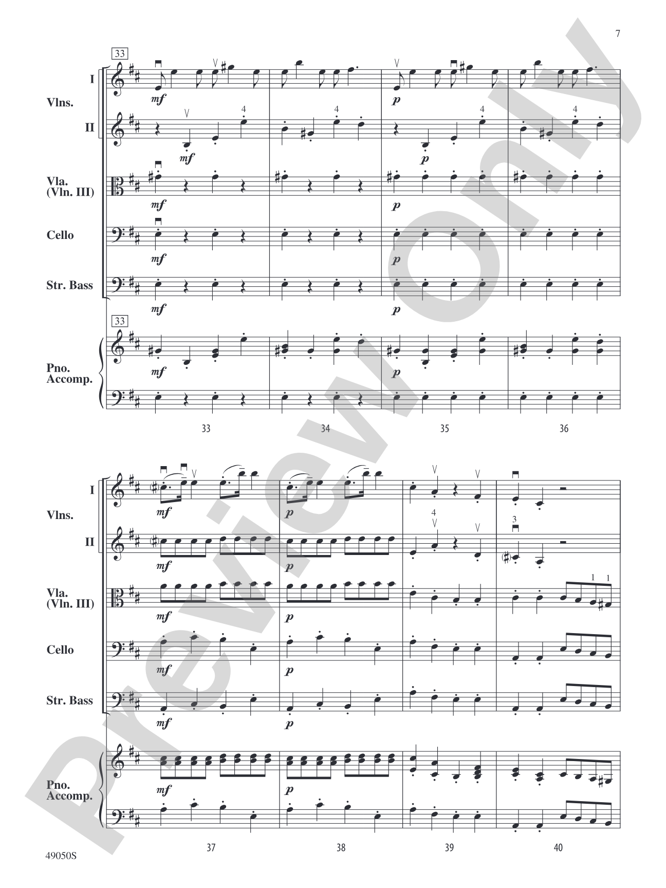 Zoomies, a Virtual Concert: String Orchestra Conductor Score & Parts