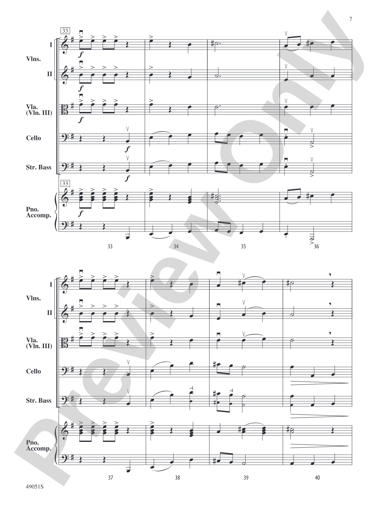G Force: Flexible String Ensemble Conductor Score & Parts