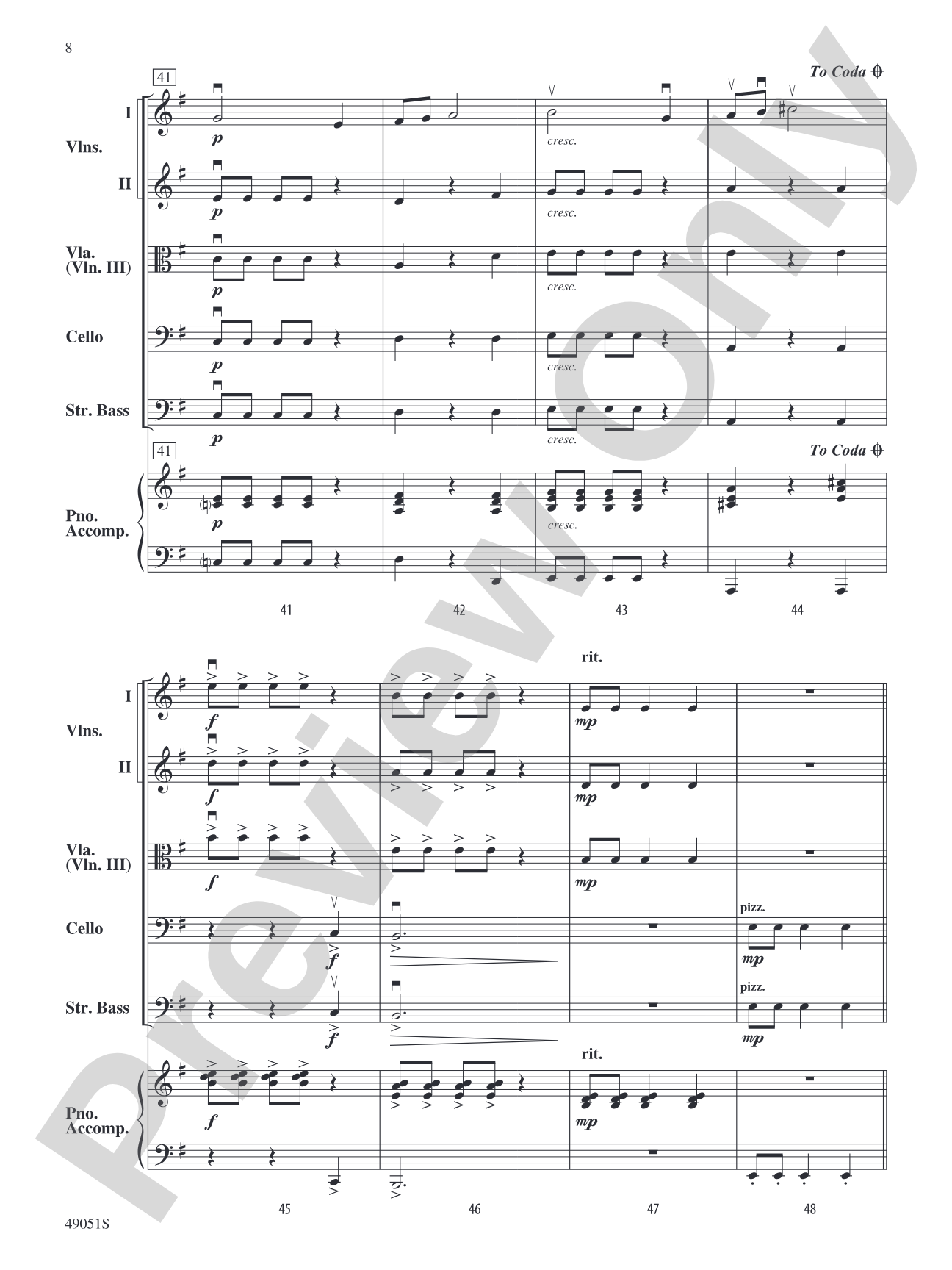 G Force: Flexible String Ensemble Conductor Score & Parts