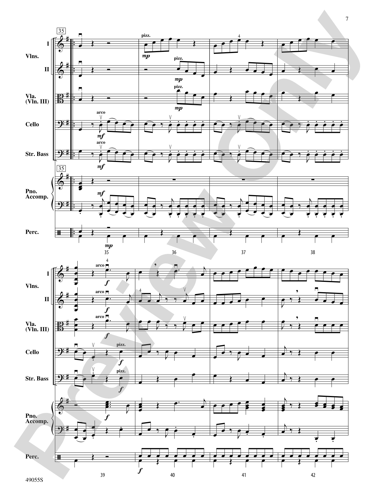 Viva Amadeus!: String Orchestra Conductor Score & Parts