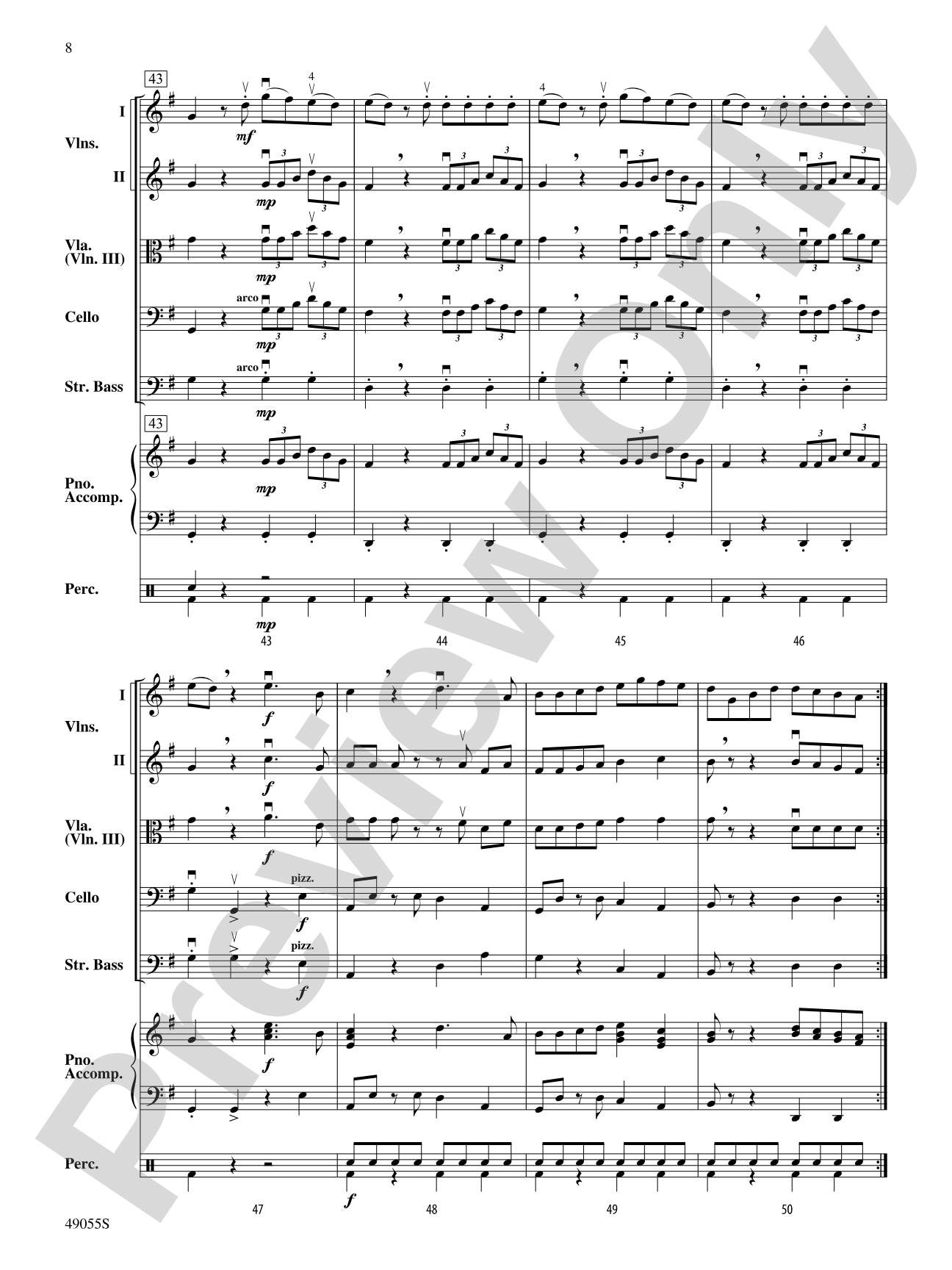 Viva Amadeus!: String Orchestra Conductor Score & Parts