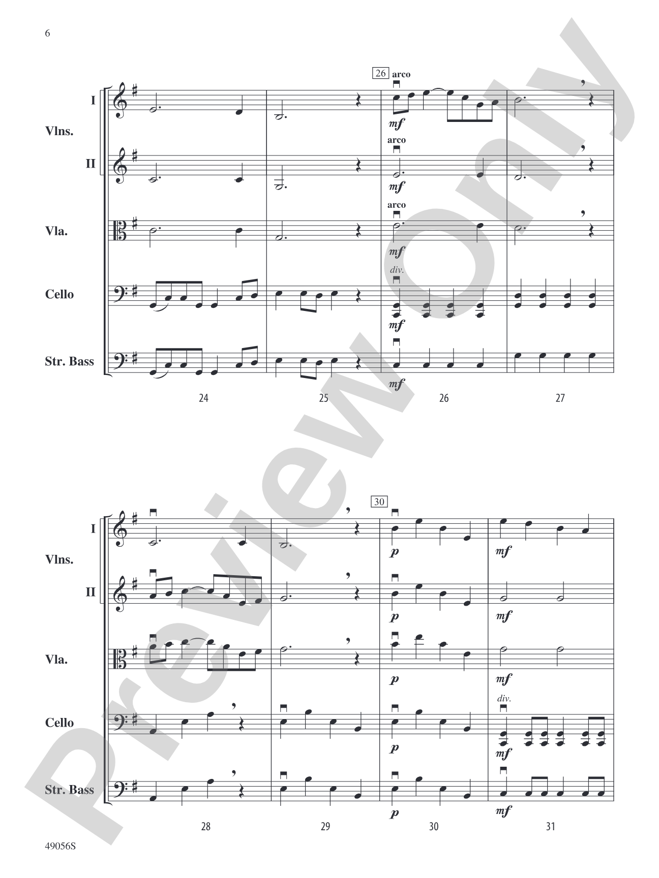 Apache Peak: Flexible String Ensemble Conductor Score & Parts