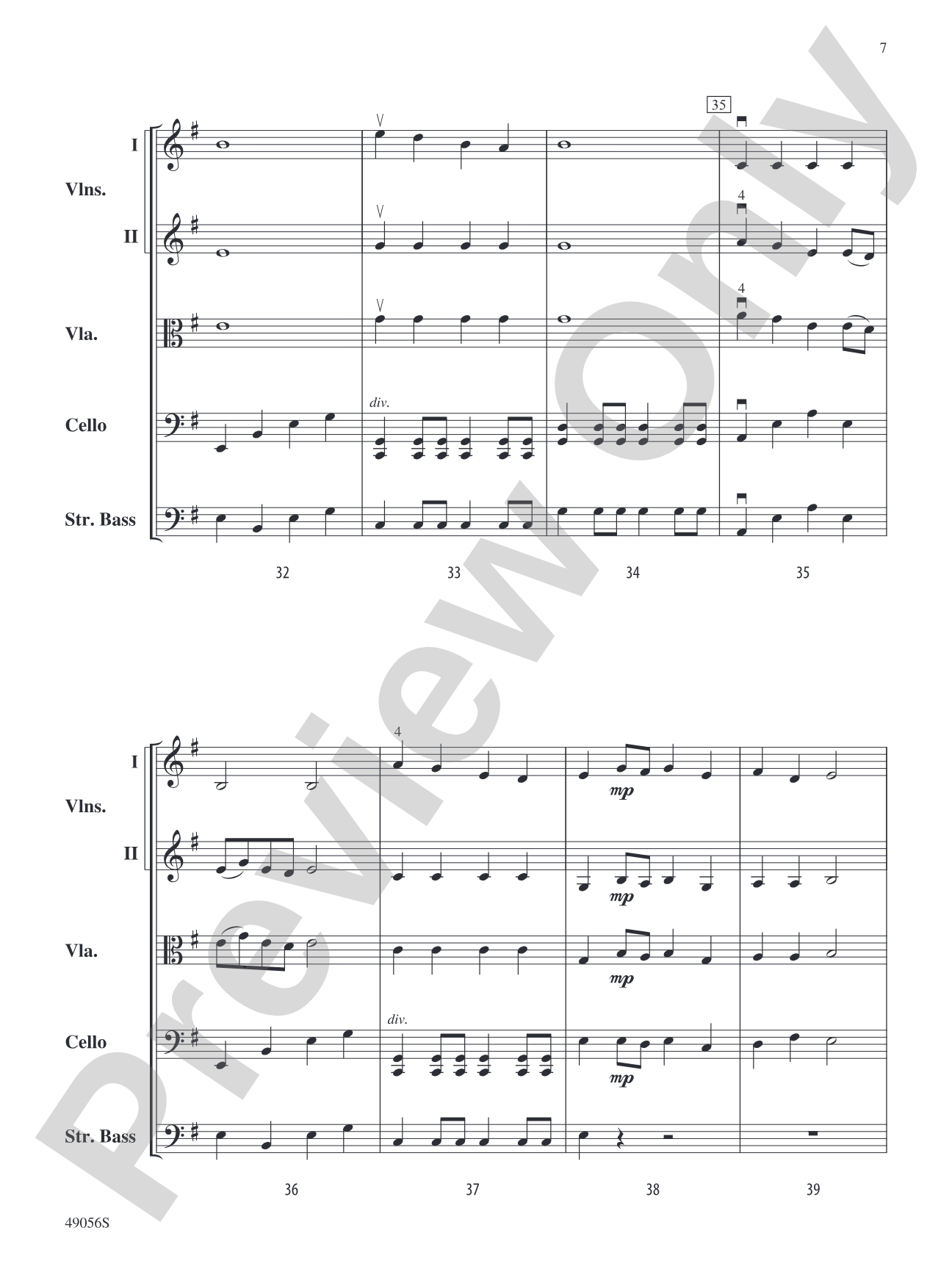 Apache Peak: Flexible String Ensemble Conductor Score & Parts