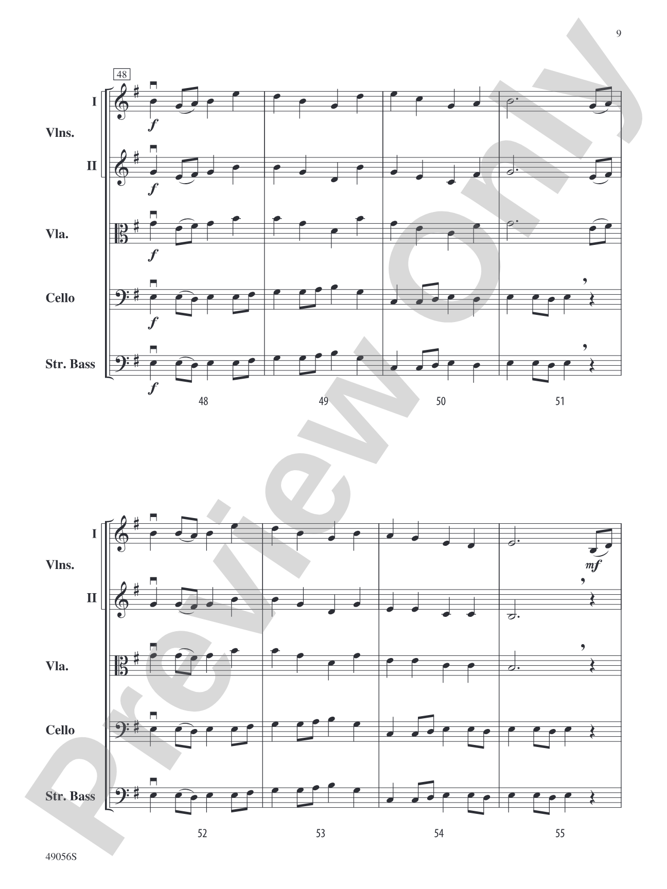 Apache Peak: Flexible String Ensemble Conductor Score & Parts