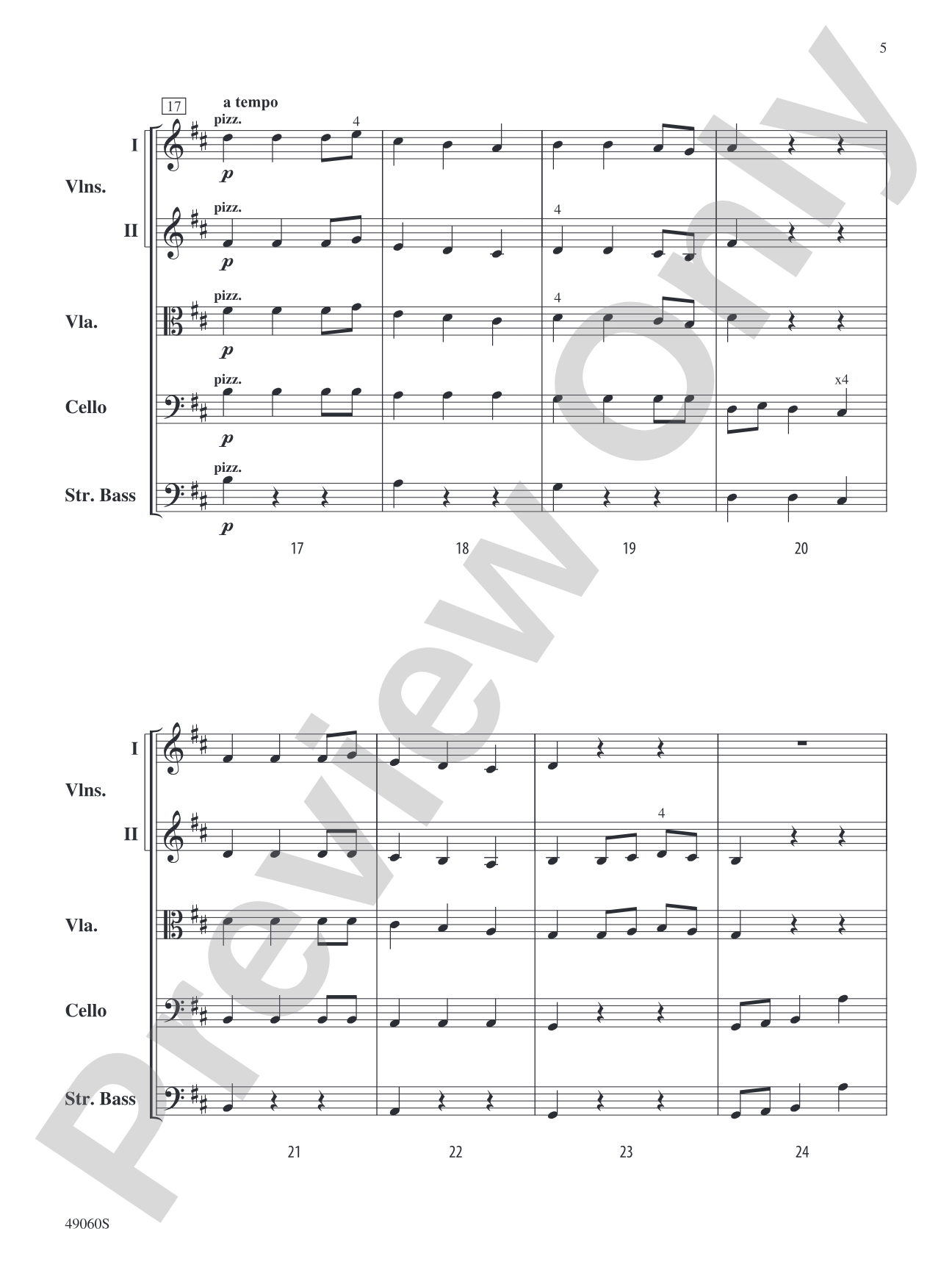 Majestic Moonlight: String Orchestra Conductor Score & Parts