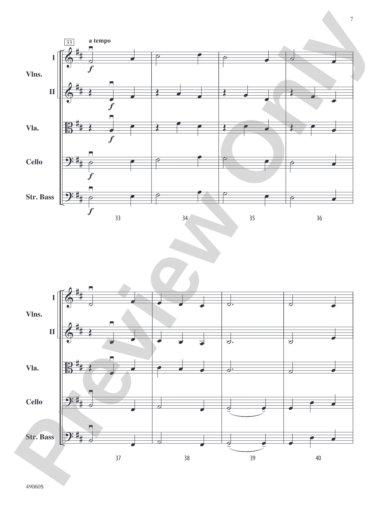 Majestic Moonlight: String Orchestra Conductor Score & Parts