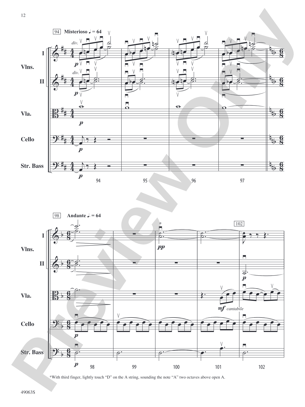 Ad Astra: String Orchestra Conductor Score & Parts