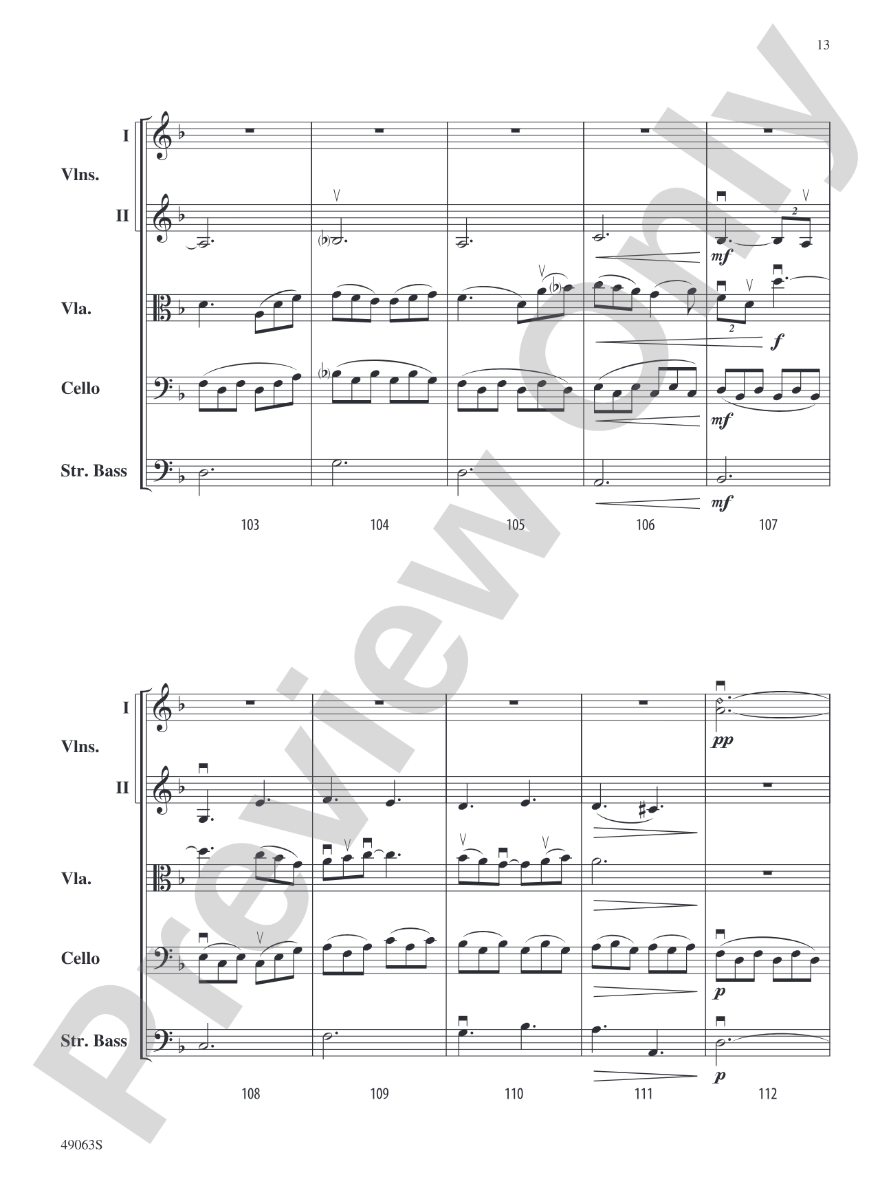 Ad Astra: String Orchestra Conductor Score & Parts